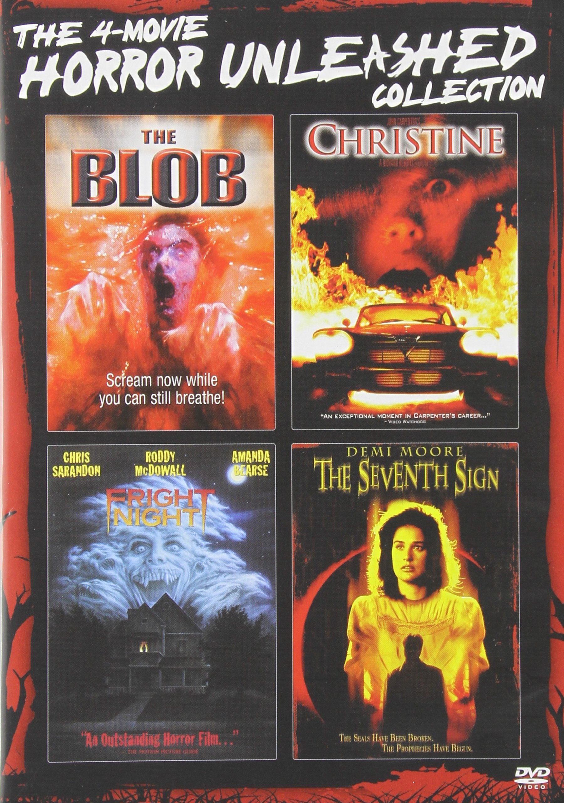 The Blob (1988) / Christine (1983) / Fright Night (1985) / Seventh Sign Films