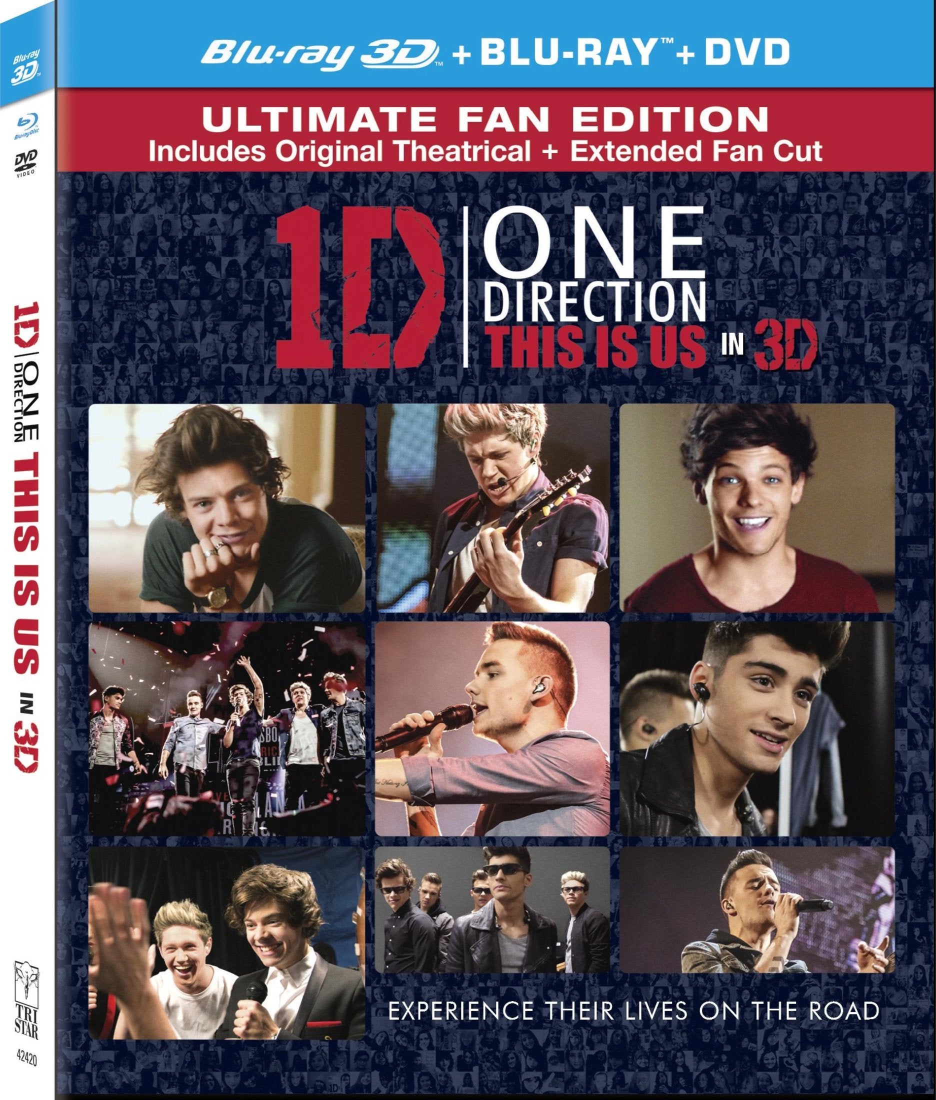 Product Image: One Direction: This is Us ( 3D Two Disc Combo: Blu-ray / DVD + UltraViolet Digital Copy)
