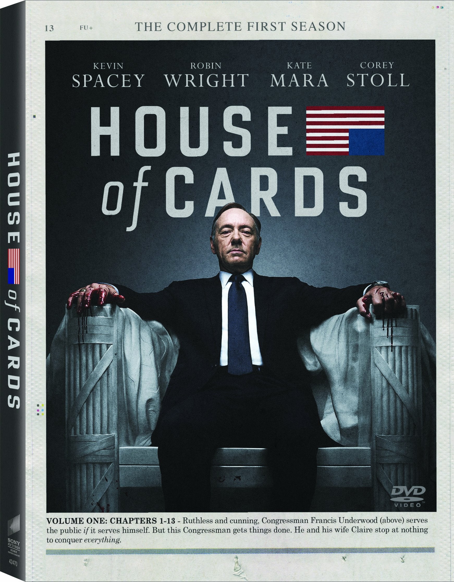 House Of Cards: The Complete First Season (3pc) Box sets