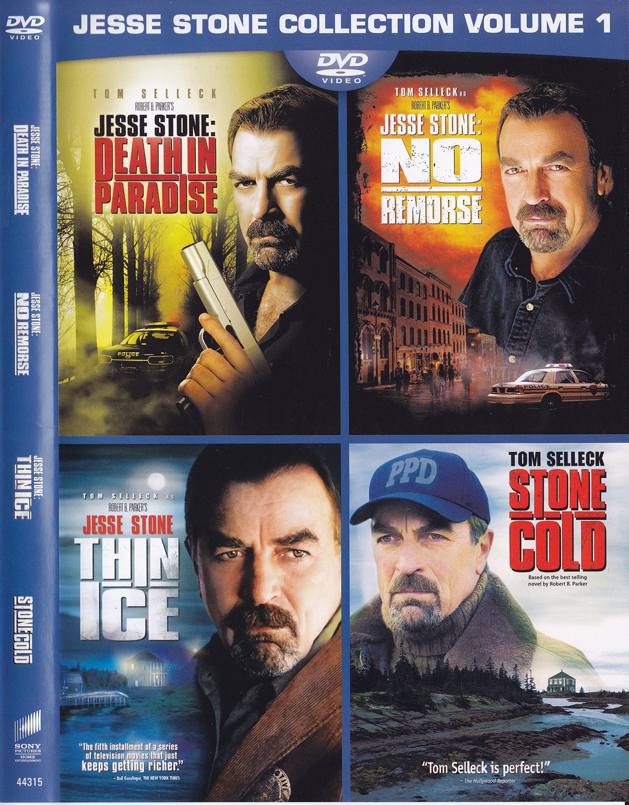Jesse Stone: Death in Paradise / Jesse Stone: No Remorse / Jesse Stone: Thin Ice / Stone Cold - Vol Films