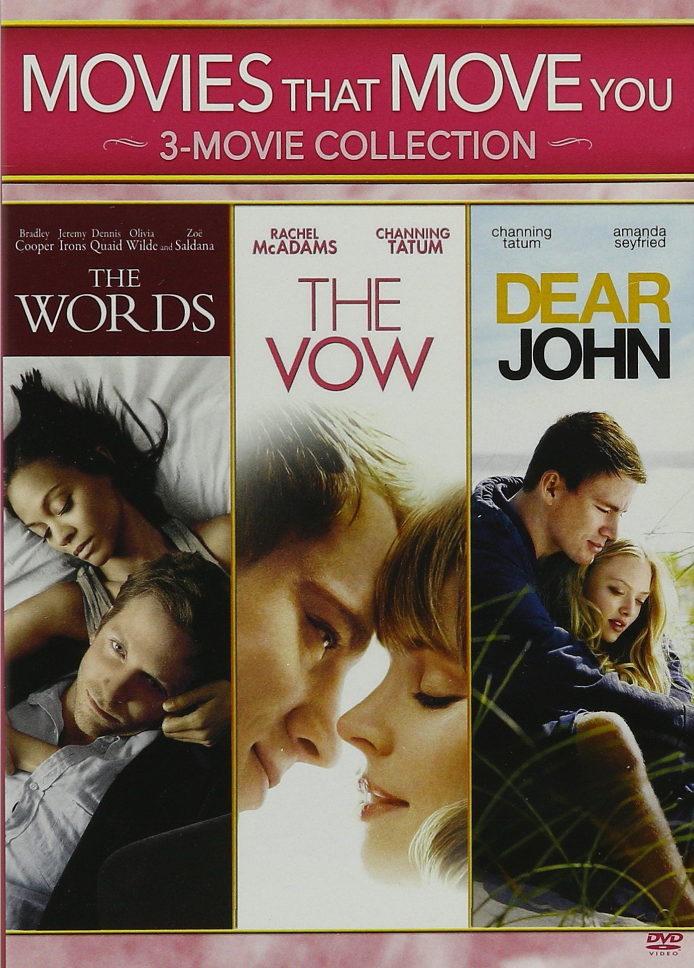 MOVIES THAT MOVE YOU: WORDS / VOW / DEAR JOHN - MOVIES THAT MOVE YOU: WORDS / VOW / DEAR JOHN (1 DVD) Movies