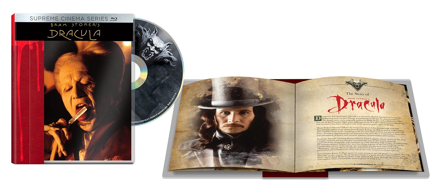 Bram Stoker's Dracula Supreme Cinema Series (Blu-ray + UltraViolet + Limited Edition Clear Case Packaging) Box sets