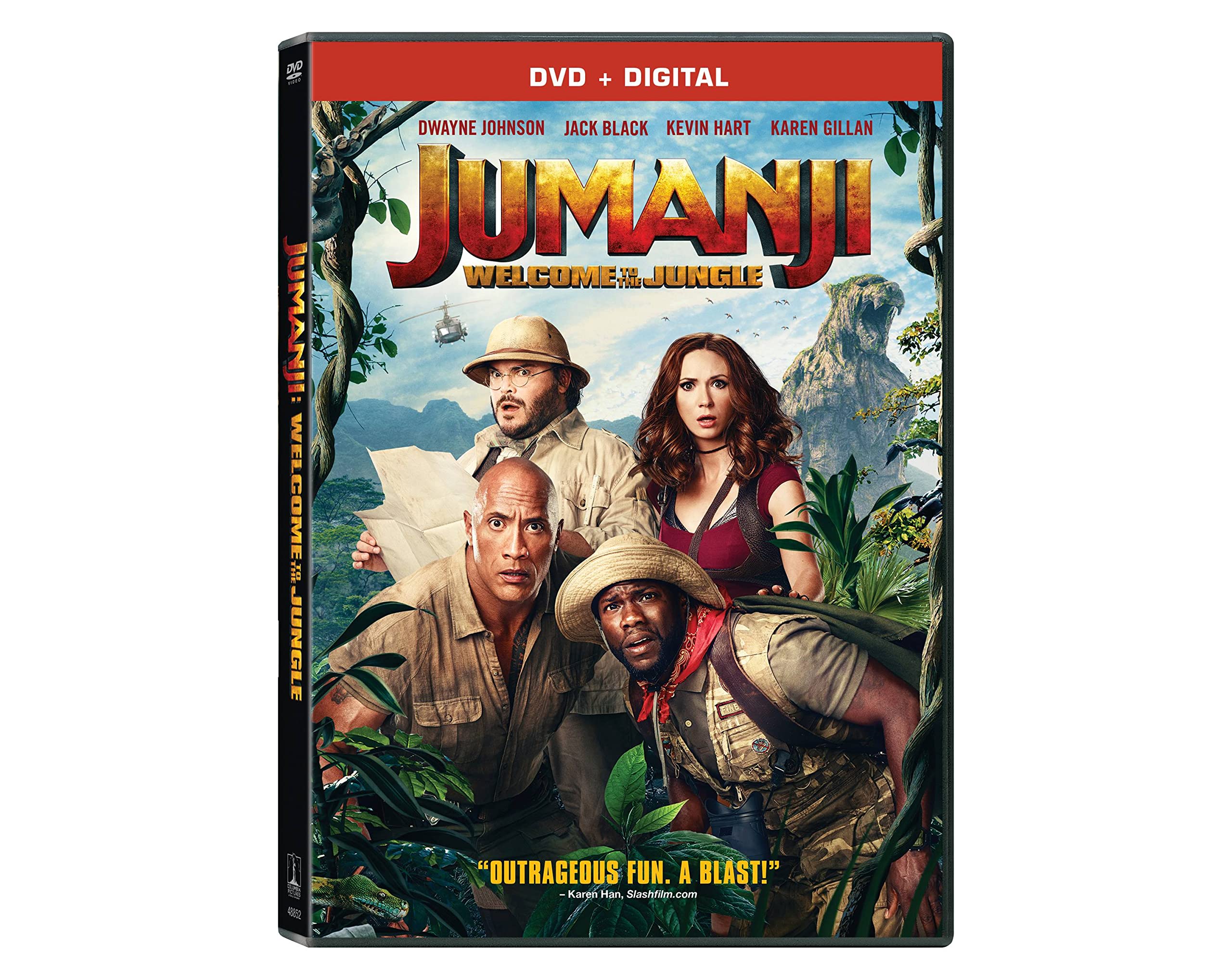 JUMANJI: WELCOME TO THE JUNGLE - JUMANJI: WELCOME TO THE JUNGLE (1 DVD) Movies