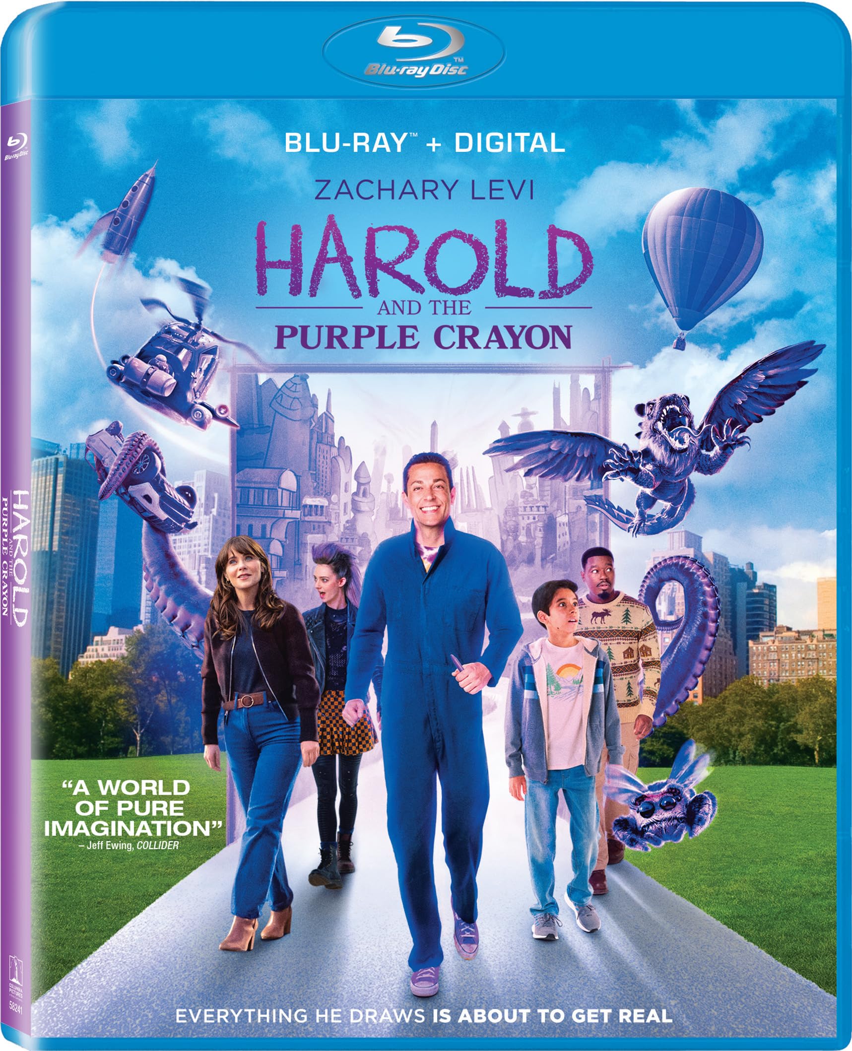 Harold and the Purple Crayon dvd