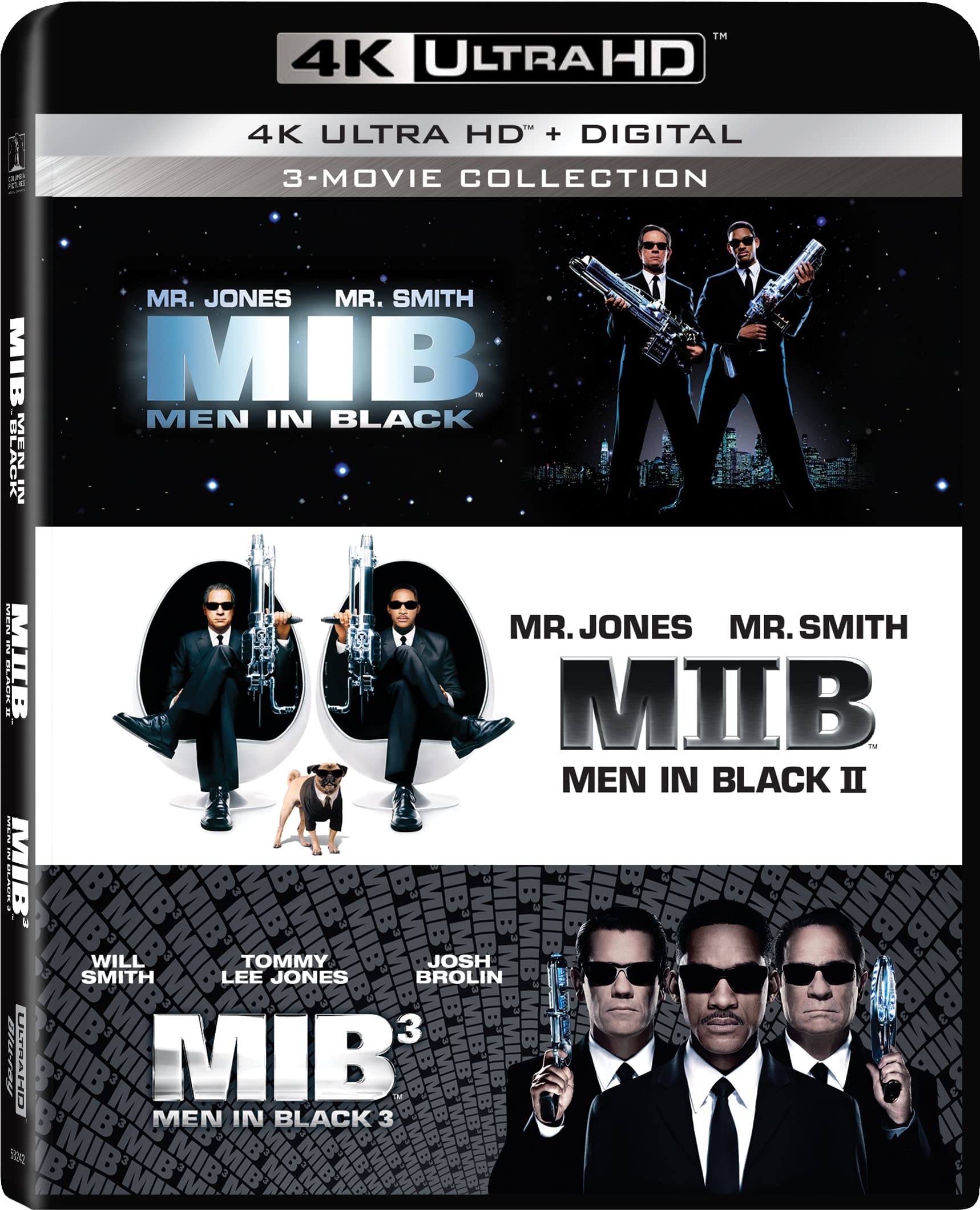 Men in Black (1997) / Men in Black 3 / Men in Black II - Set Films