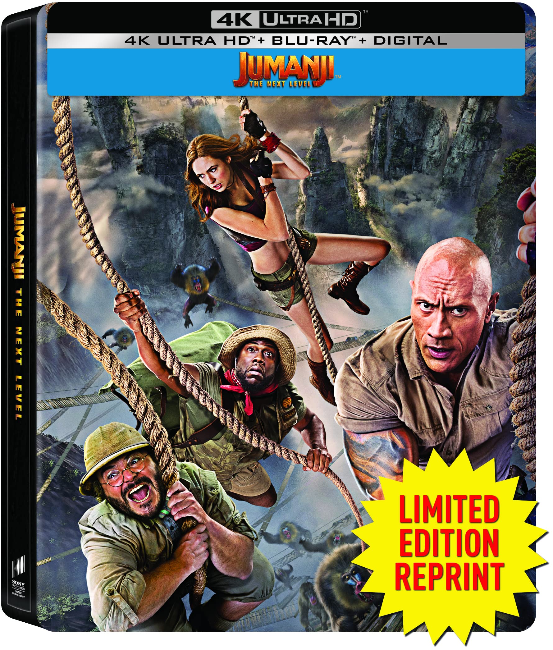Jumanji: The Next Level (Limited Edition Steelbook) Films