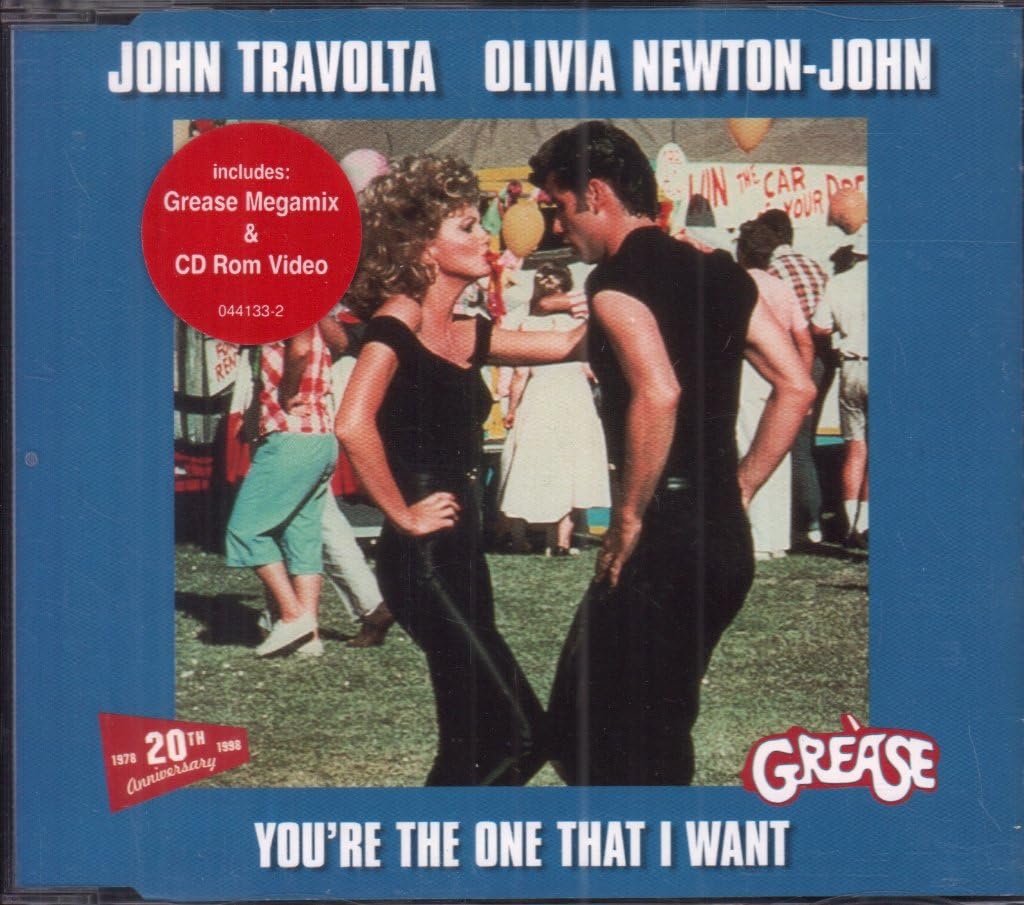 JOHN TRAVOLTA & OLIVIA NEWTON-JOHN / YOU'RE THE ONE THAT I WANT (GREASE) Pop