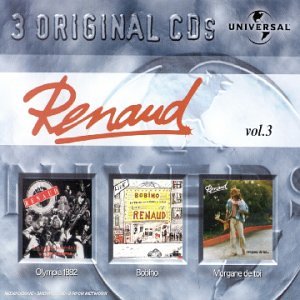 Coffret 3 CD : Renaud Vol. 3 : Morgane de toi / Olympia 82 / A Bobino Pop