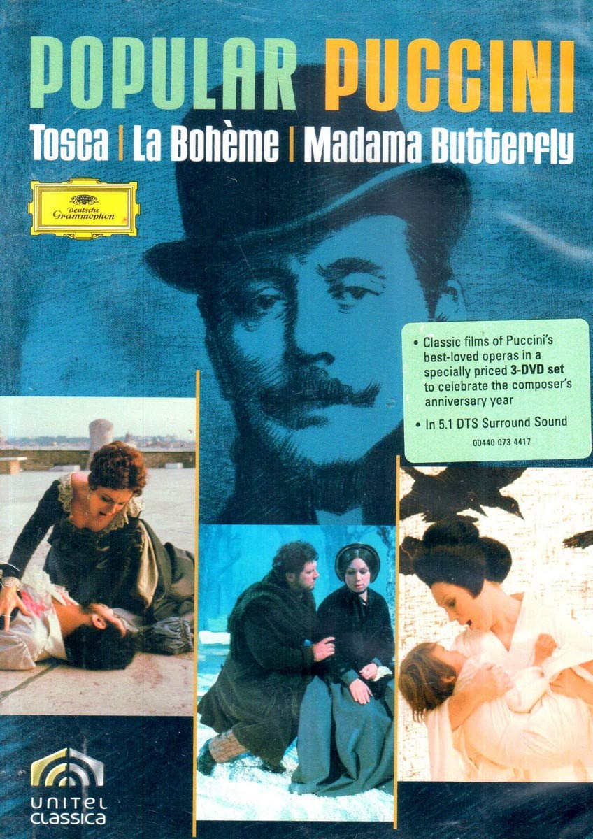 Popular Puccini (3dvd-Set) Music