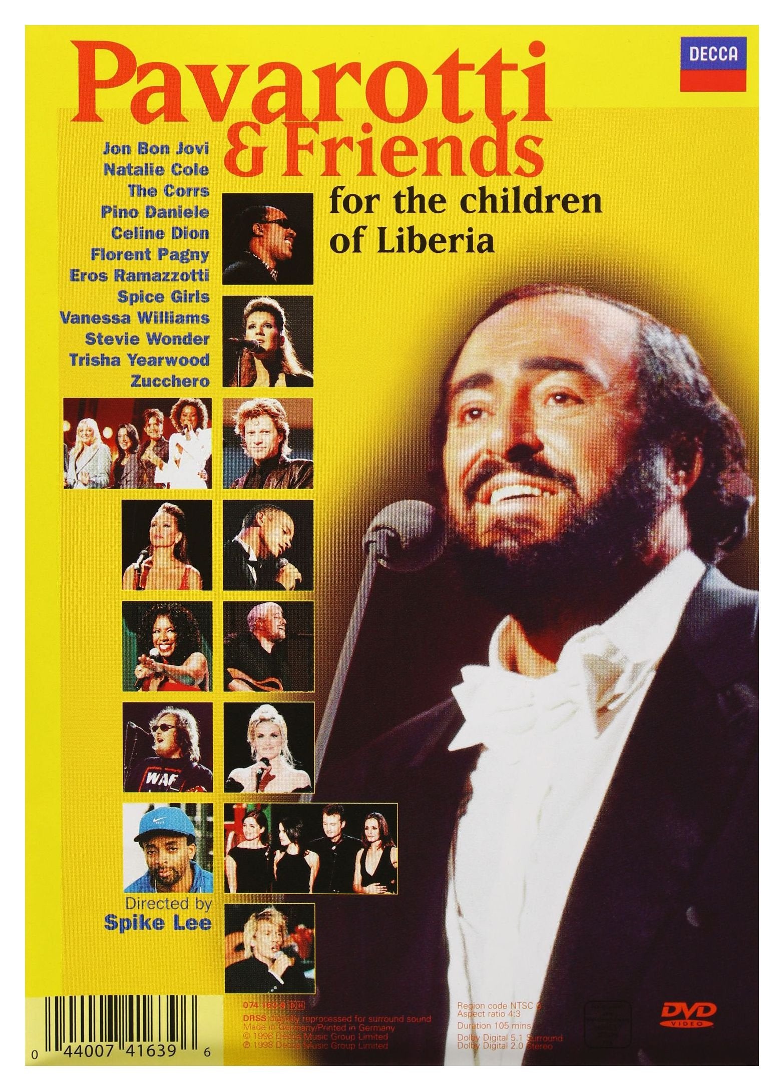 Pavarotti & Friends: For The Children Of Liberia / For Guatemala And Kosovo Movies