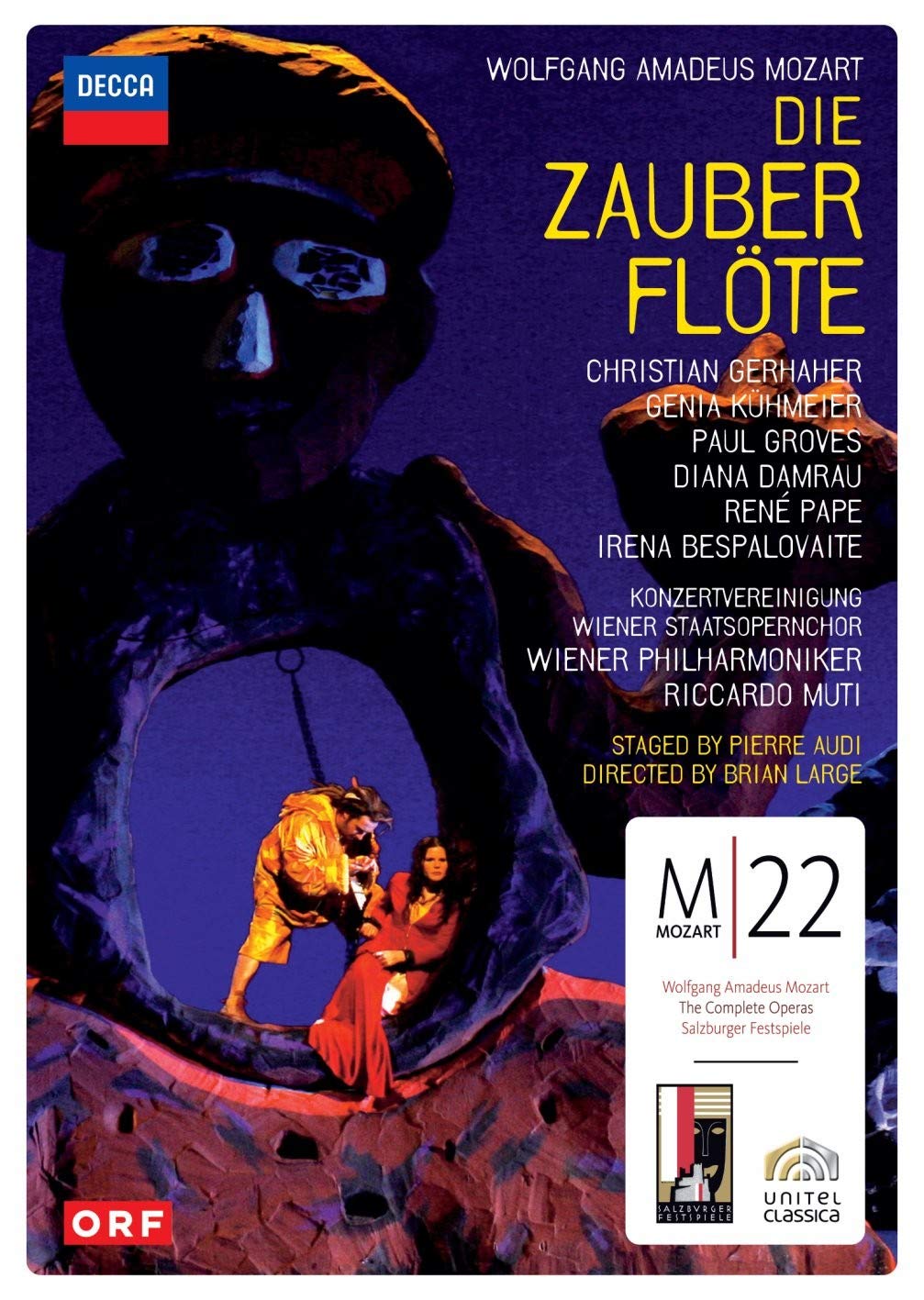 DIE ZAUBERFLÖTE (MOZART 22) cd