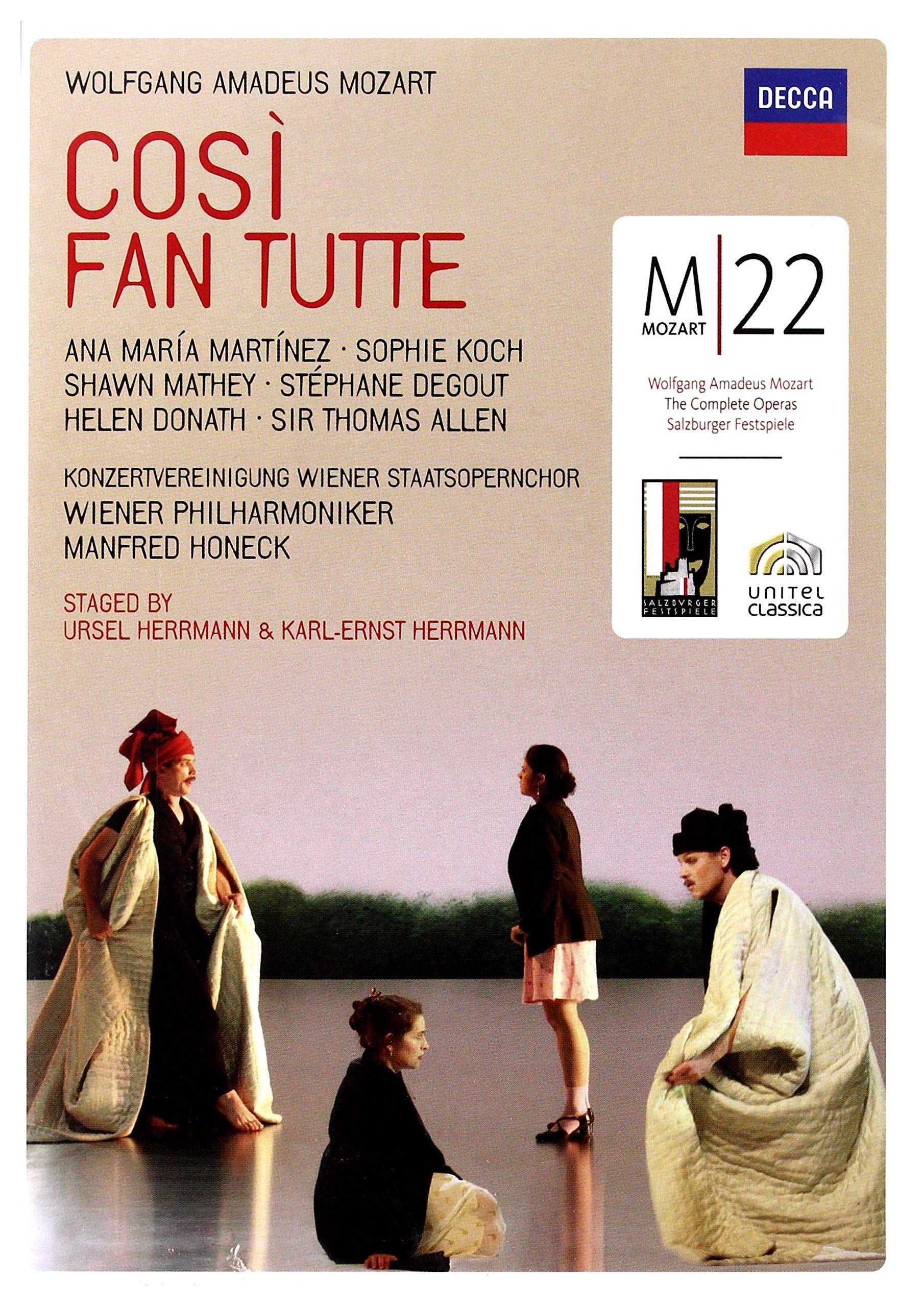 Wolfgang Amadeus Mozart - Cosi fan tutte (2 DVDs) Music