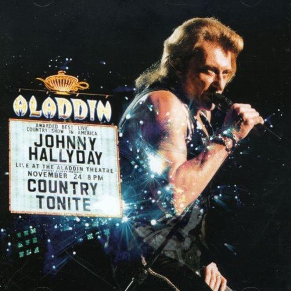 Johnny Hallyday live at the Aladdin Theatre Pop