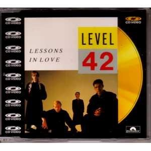 Lessons in love CD VIDEO 4-TRACK jewel case Music
