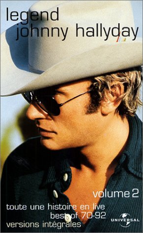 Johnny hallyday;legend vol 2 1970/1992 Films
