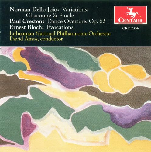 Works By Ernest Bloch,Paul Creston,etc Classical