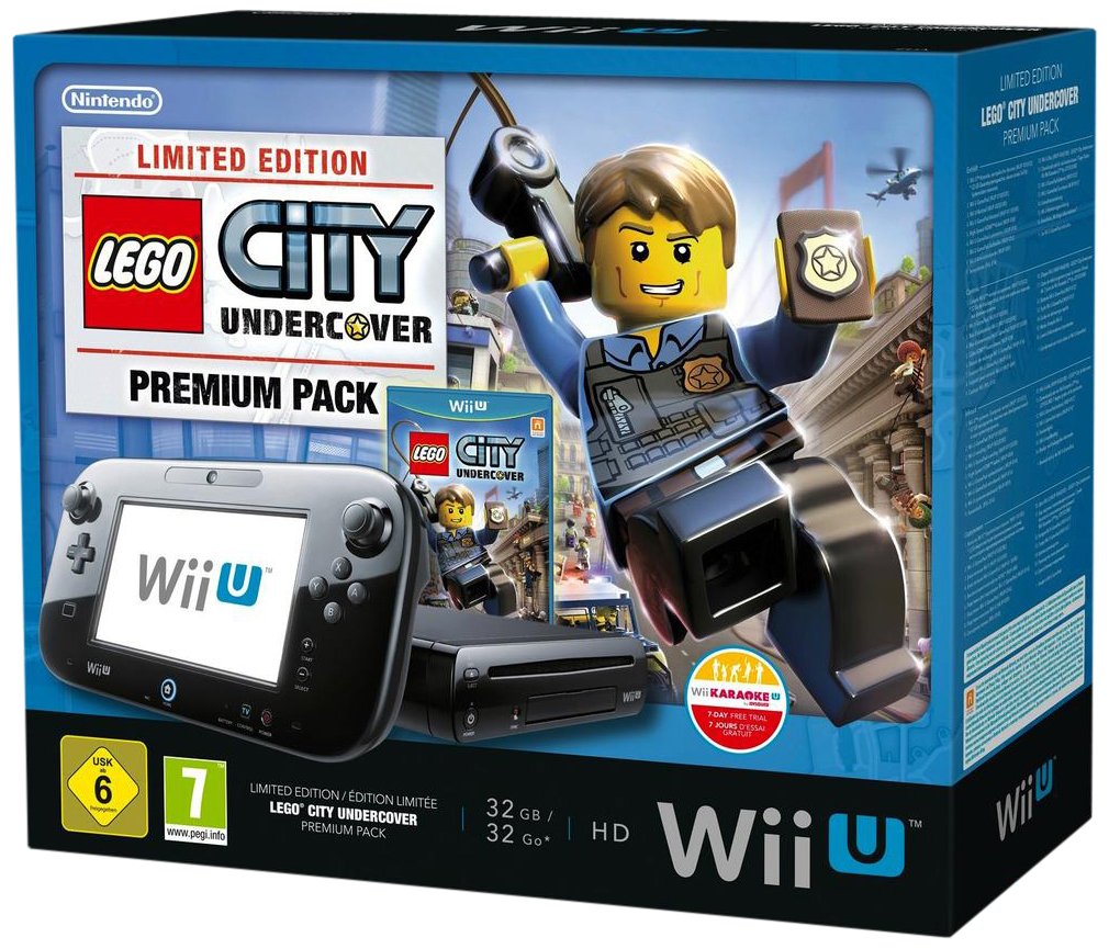 Wii U Premium Pack - Lego City: Undercover game