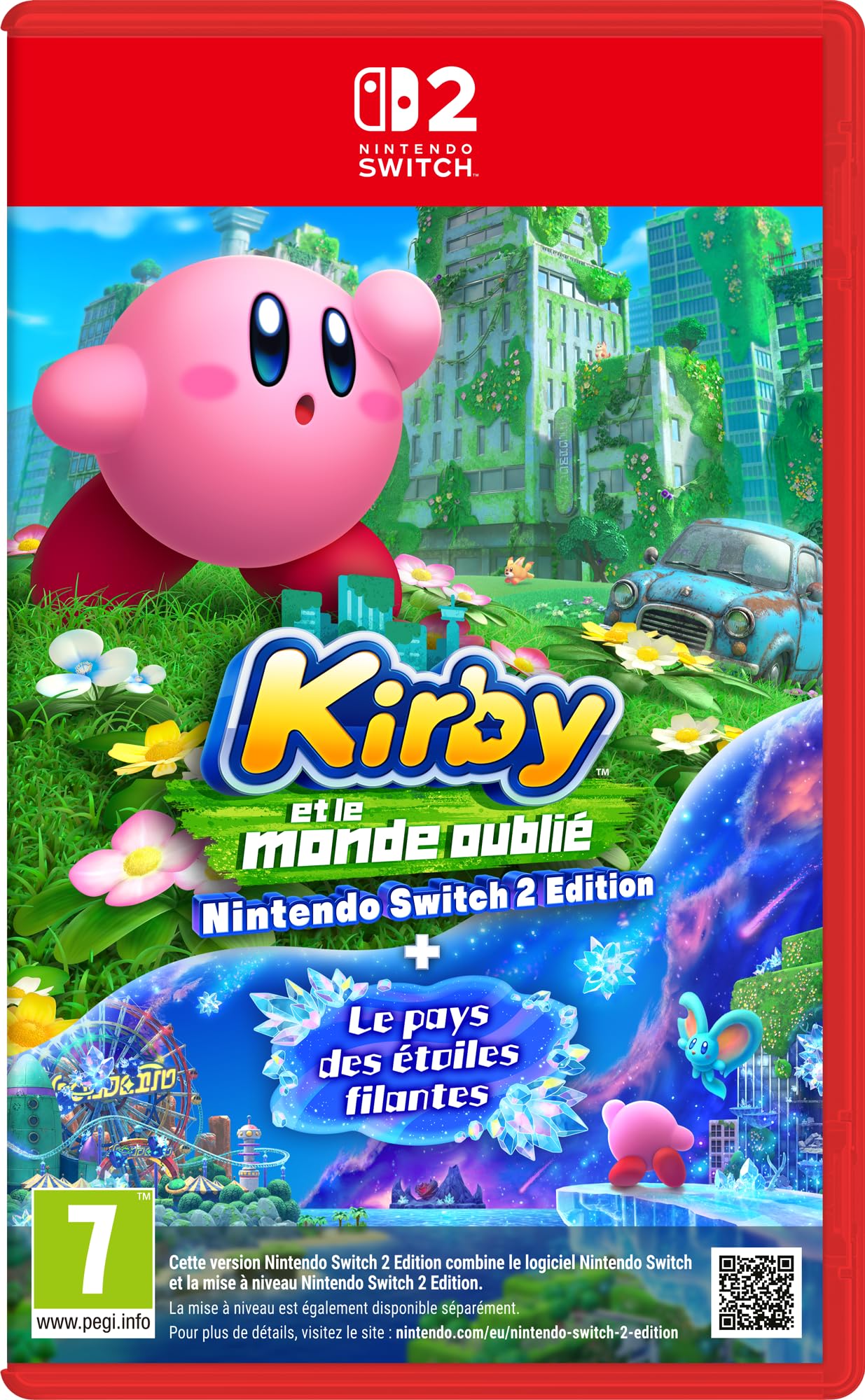 Kirby et le monde oublié - Nintendo Switch 2 Edition + Le pays des étoiles filantes PC