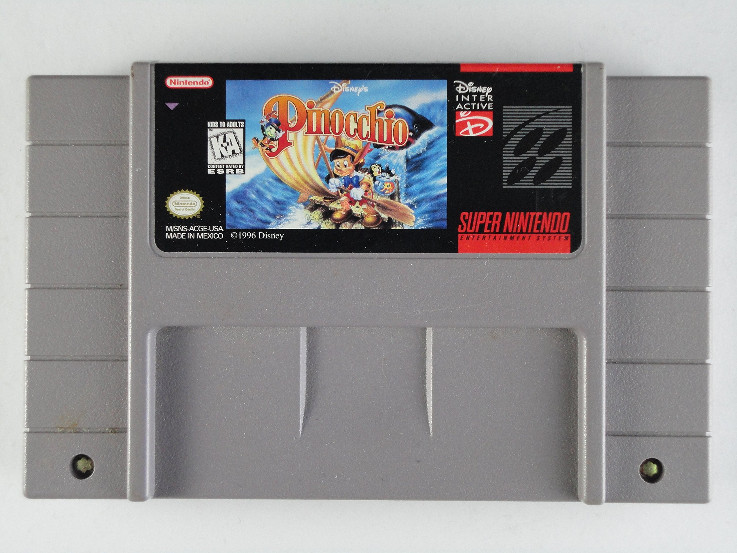 Pinocchio - Super Nintendo - PAL Older Consoles