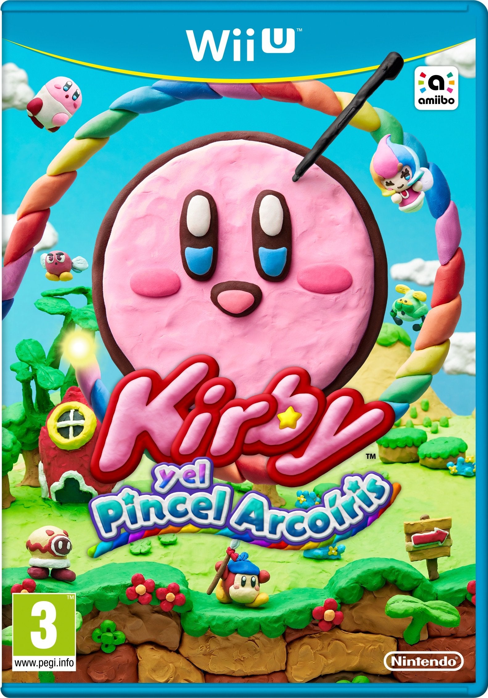 NINTENDO - Nintendo Wii U Kirby Y El Pincel Arcoiris - 2325081 Wii