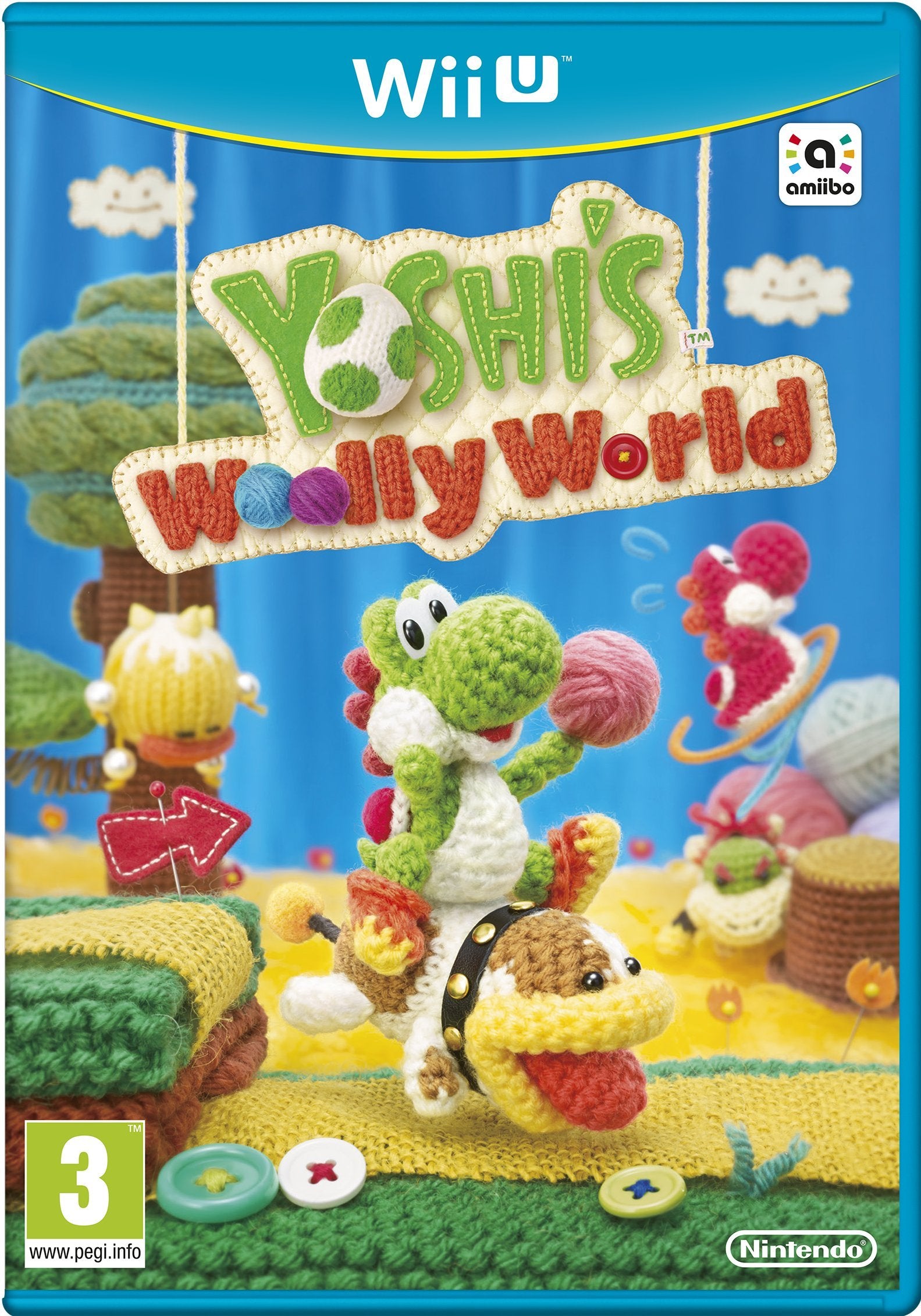 NINTENDO - Nintendo Wii U Yoshi Woolly World - 2325381 Wii