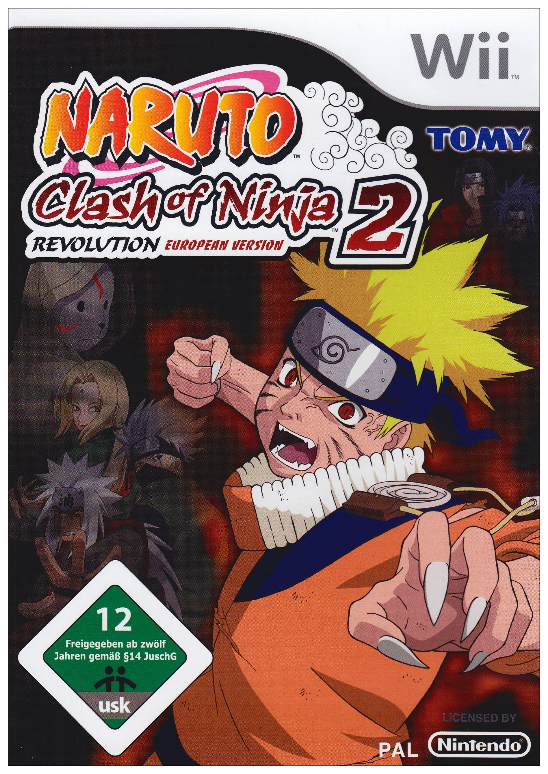 Naruto - Clash of Ninja Revolution 2 (European Version) Wii