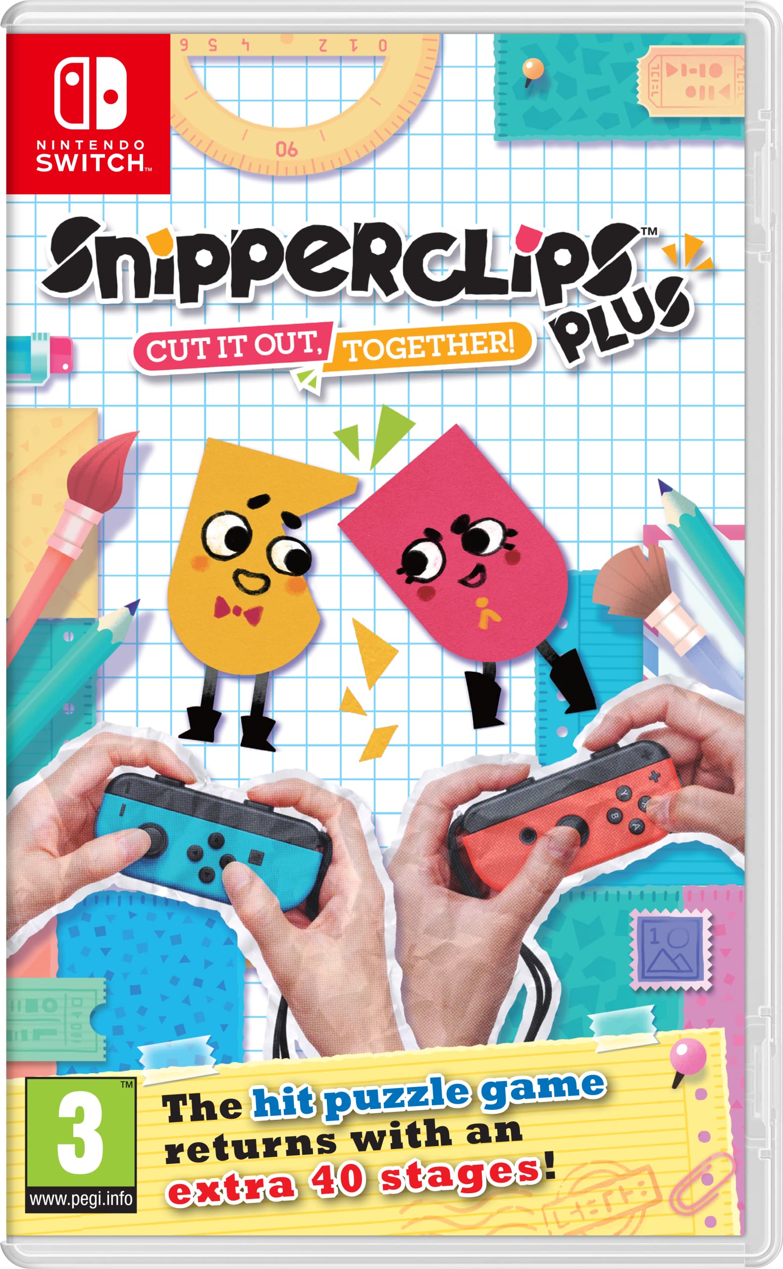 Nintendo Snipperclips Plus - Cut it out, together! Nintendo Switch Nintendo Switch