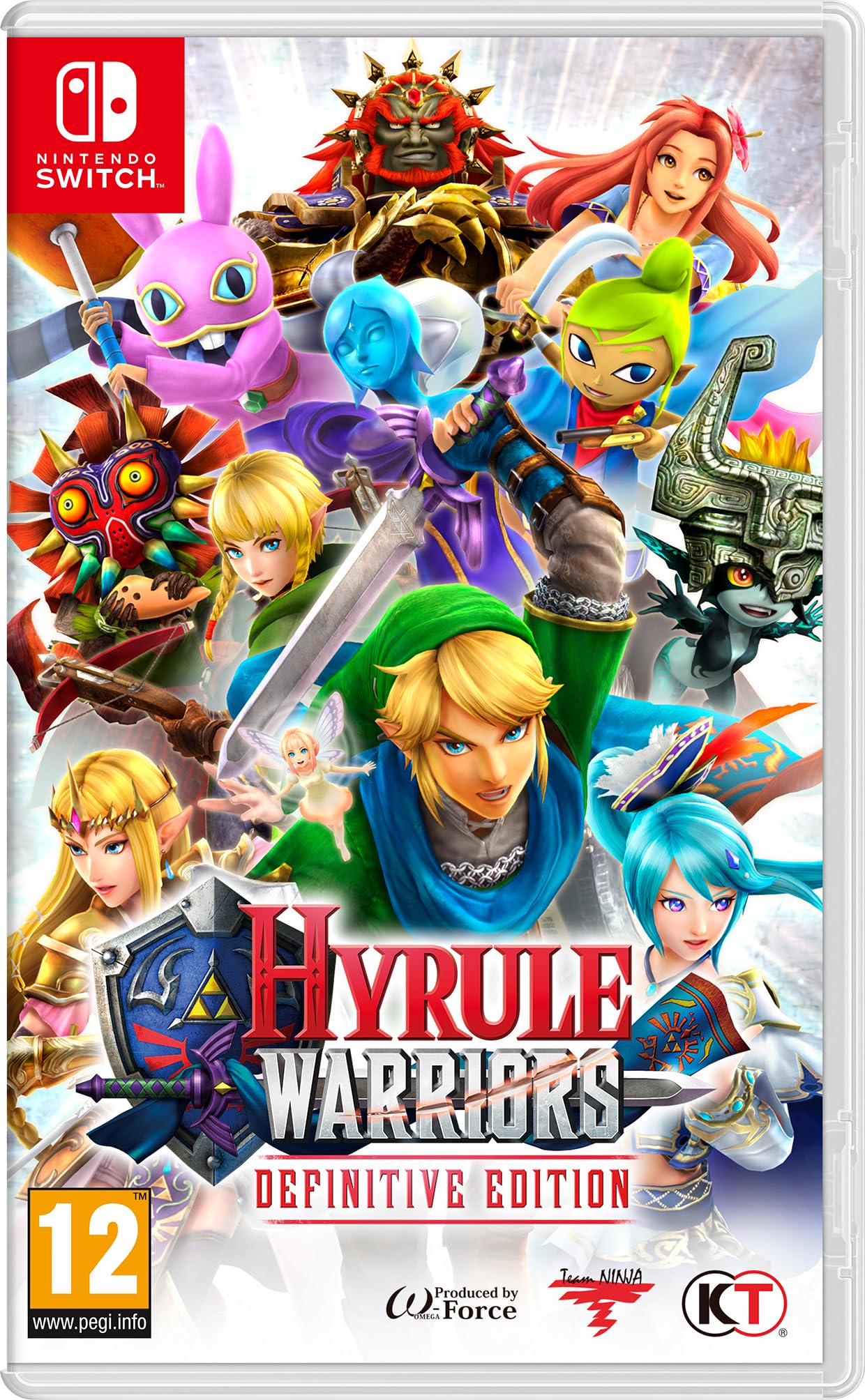 Nintendo Hyrule Warriors: Definitive Edition - Import UK, schwarz (2523146) Nintendo Switch