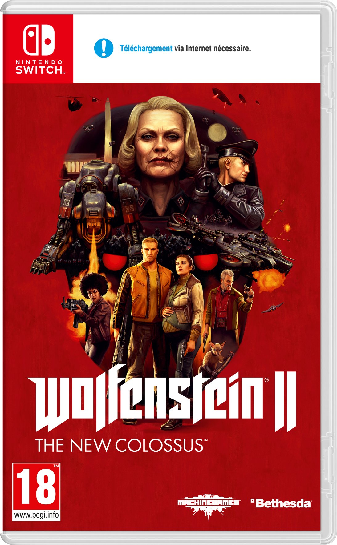Wolfenstein 2 New Colssus – Schalter Nintendo Switch
