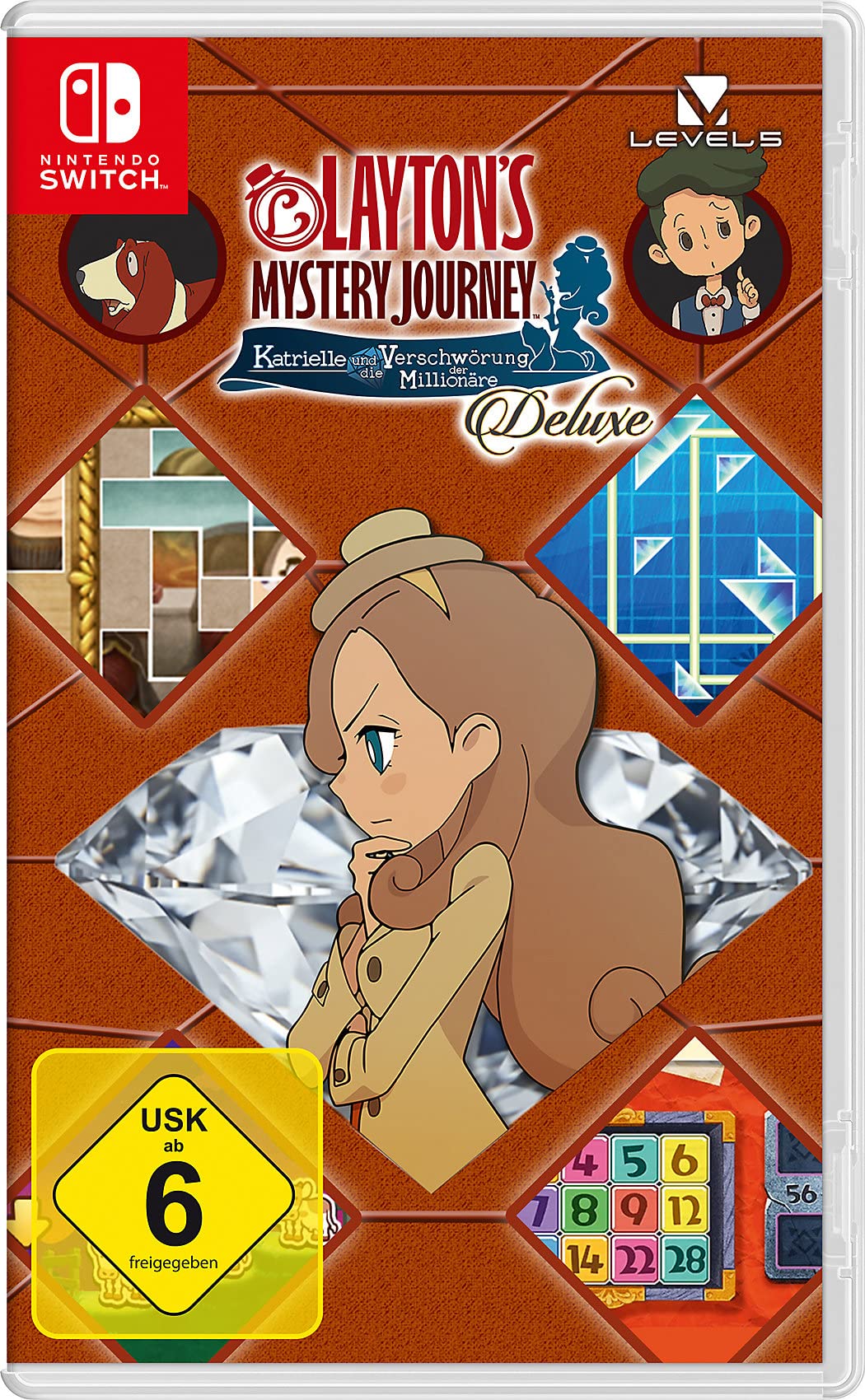 Layton's Mystery Journey: Katrielle und die Verschwörung der Millionäre - Deluxe. Nintendo Switch Nintendo Switch