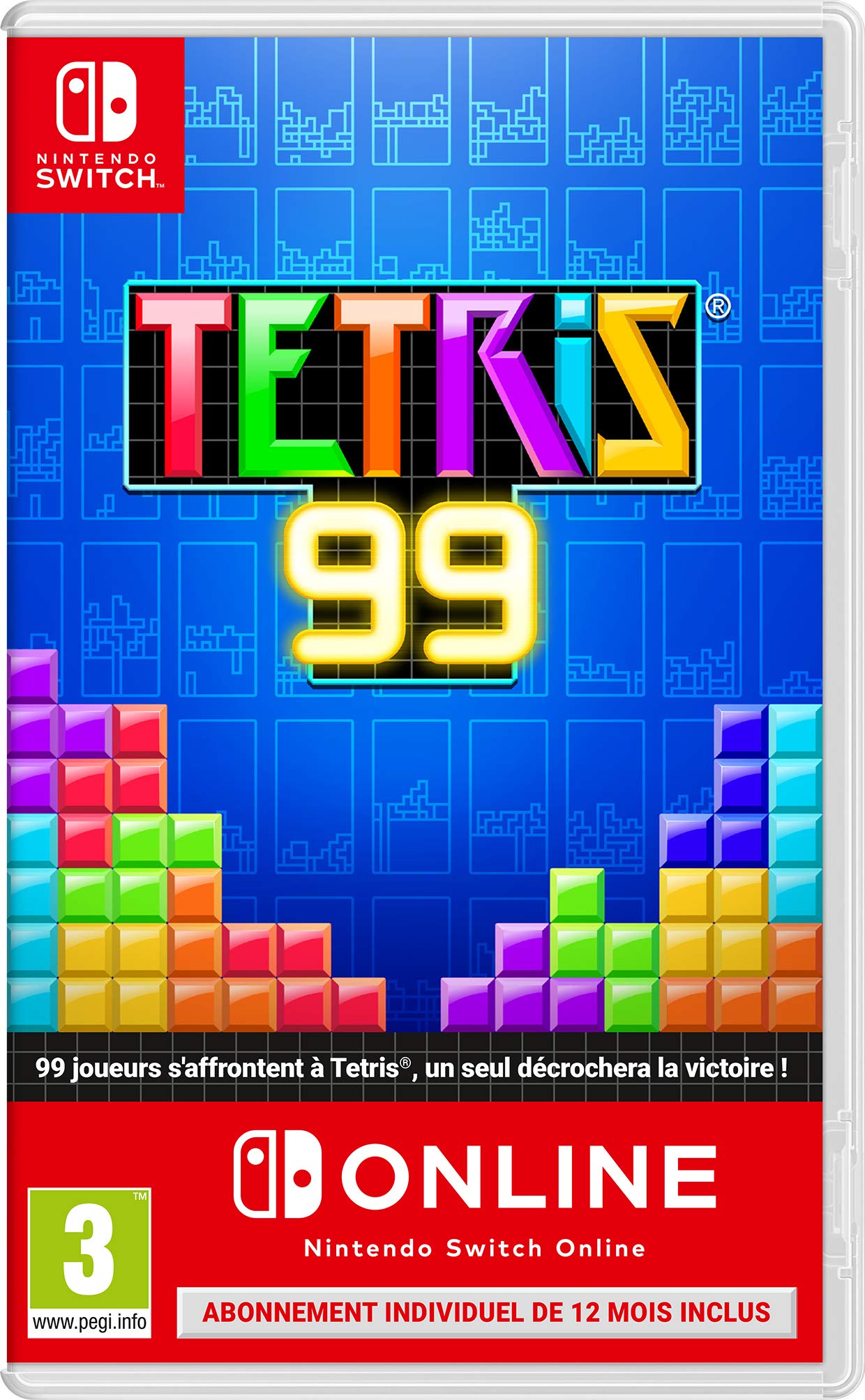TETRIS 99 + Abonnement 1 An au Service Nintendo Switch Online game