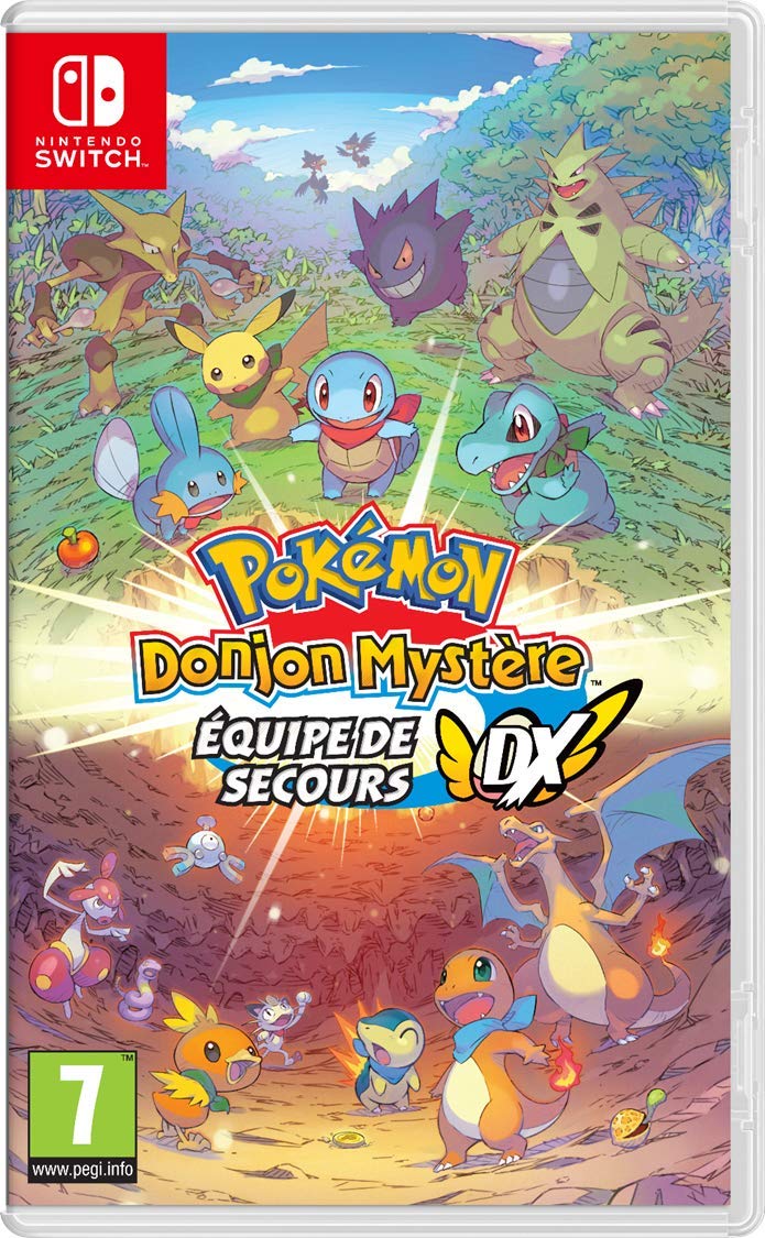 nintendo sw switch pokemon donjon mystere equipe de secours dx - switch ,115412 game