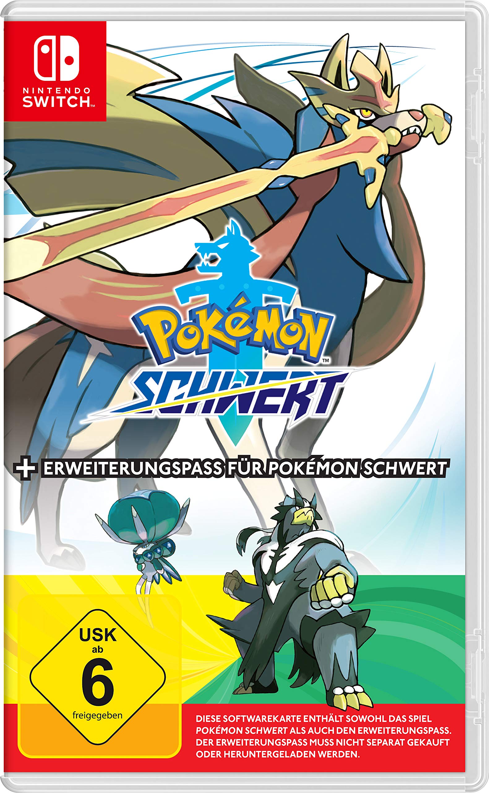 Pokémon Schwert inkl. Erweiterungspass Nintendo Switch
