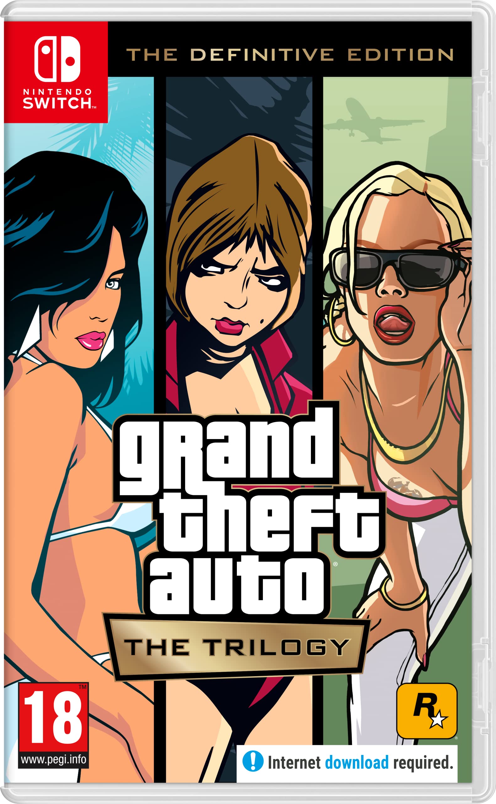 Grand Theft Auto: The Trilogy – The Definitive Edition (Nintendo Switch) game