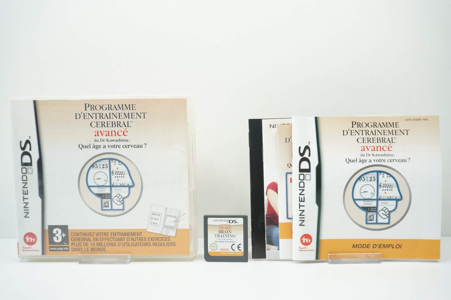 Programme d'entrainement cérébral avancé Nintendo DS