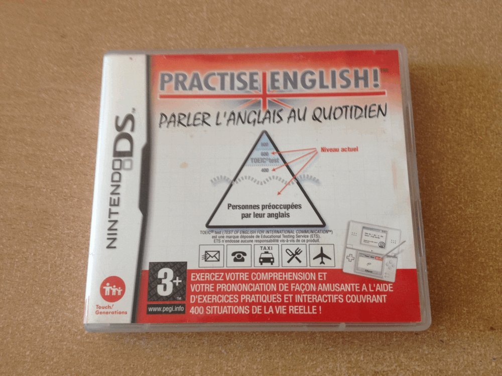 Practise English! Parler L'Anglais Au Quotidien Nintendo DS