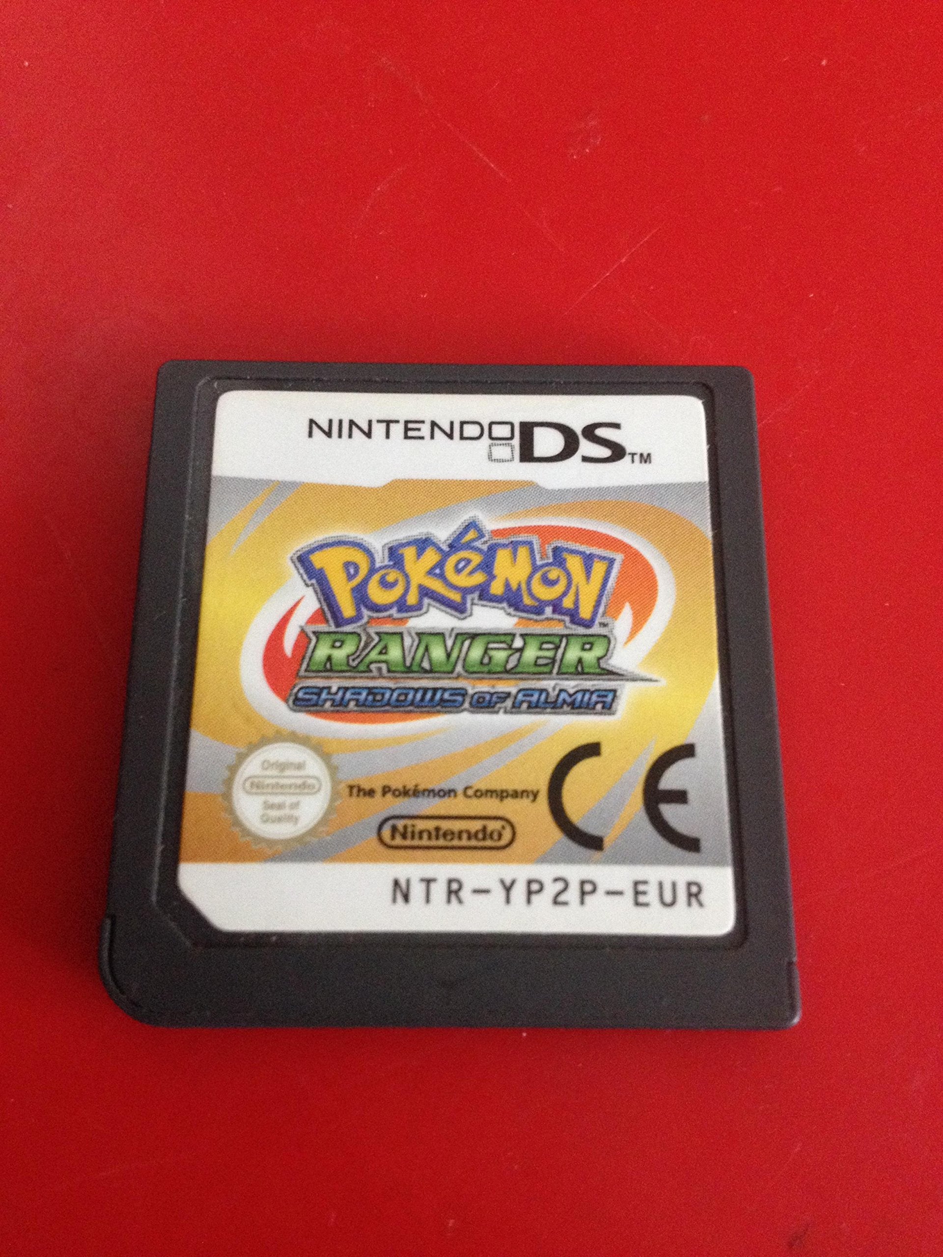 Pokémon ranger nuit sur almia Nintendo DS