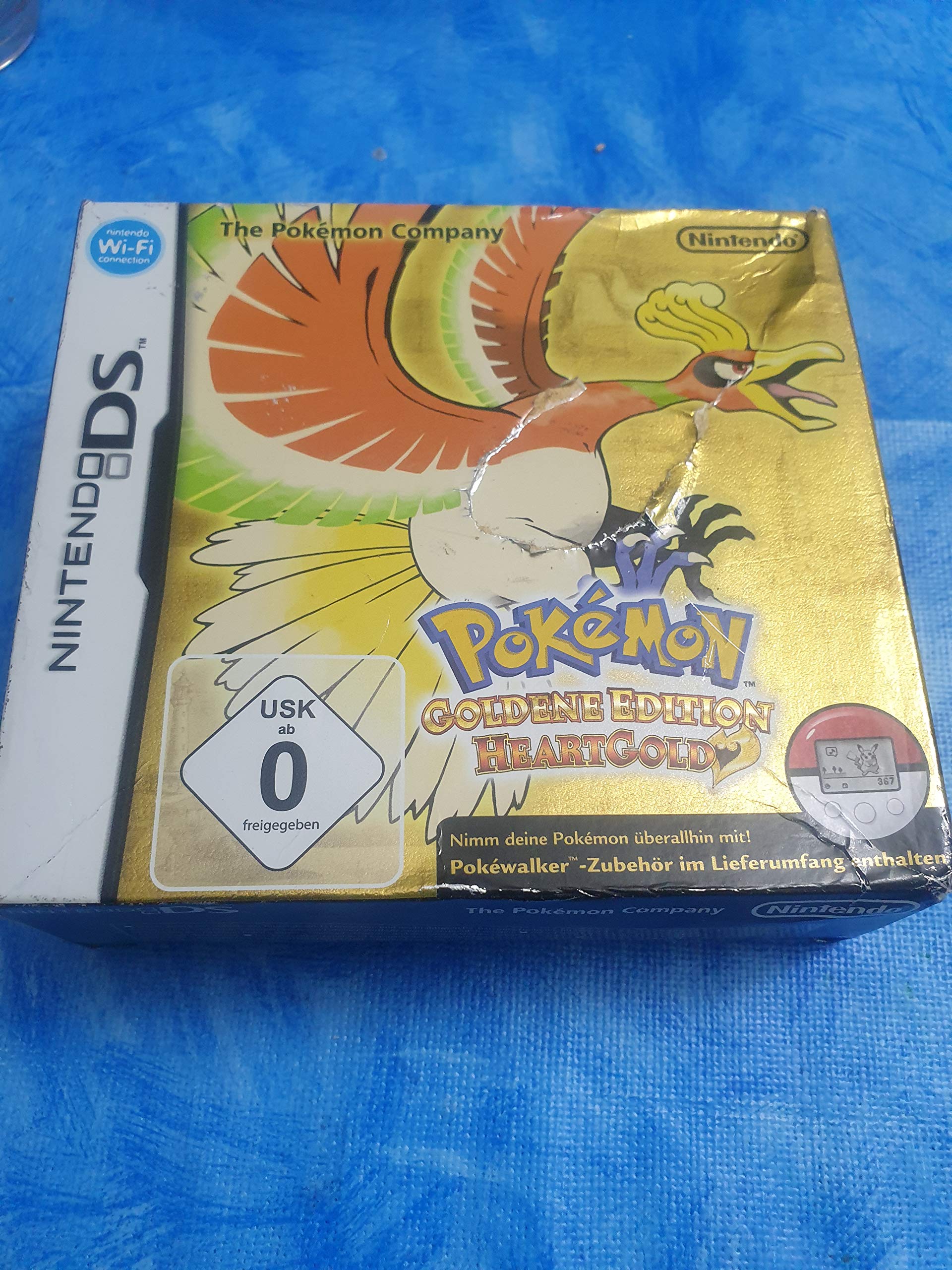 Pokémon - HeartGold (Goldene Edition), (inkl. Pokéwalker) Nintendo DS