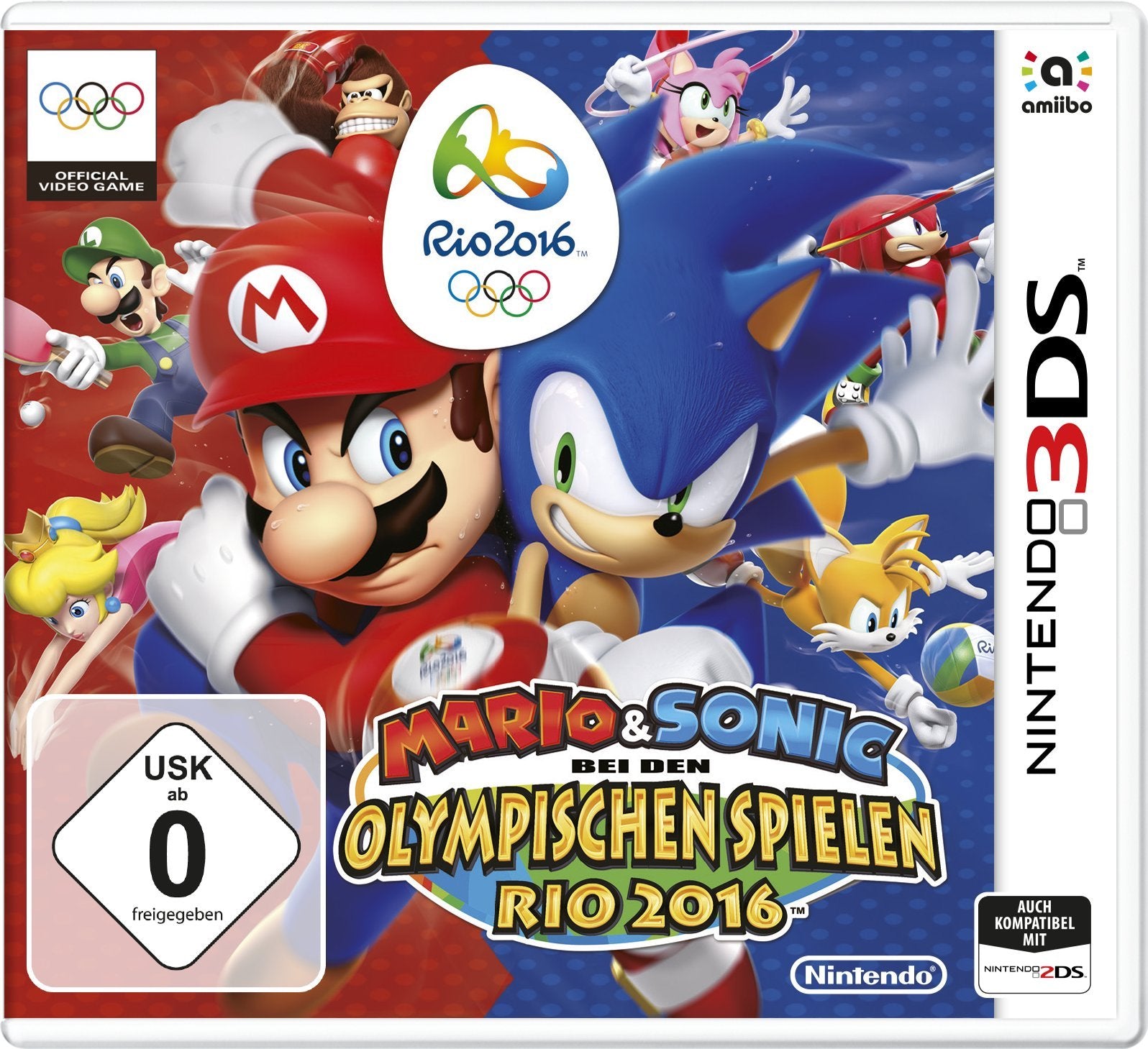 3DS. Mario & Sonic bei den Olympischen Spielen: Rio 2016 Nintendo DS