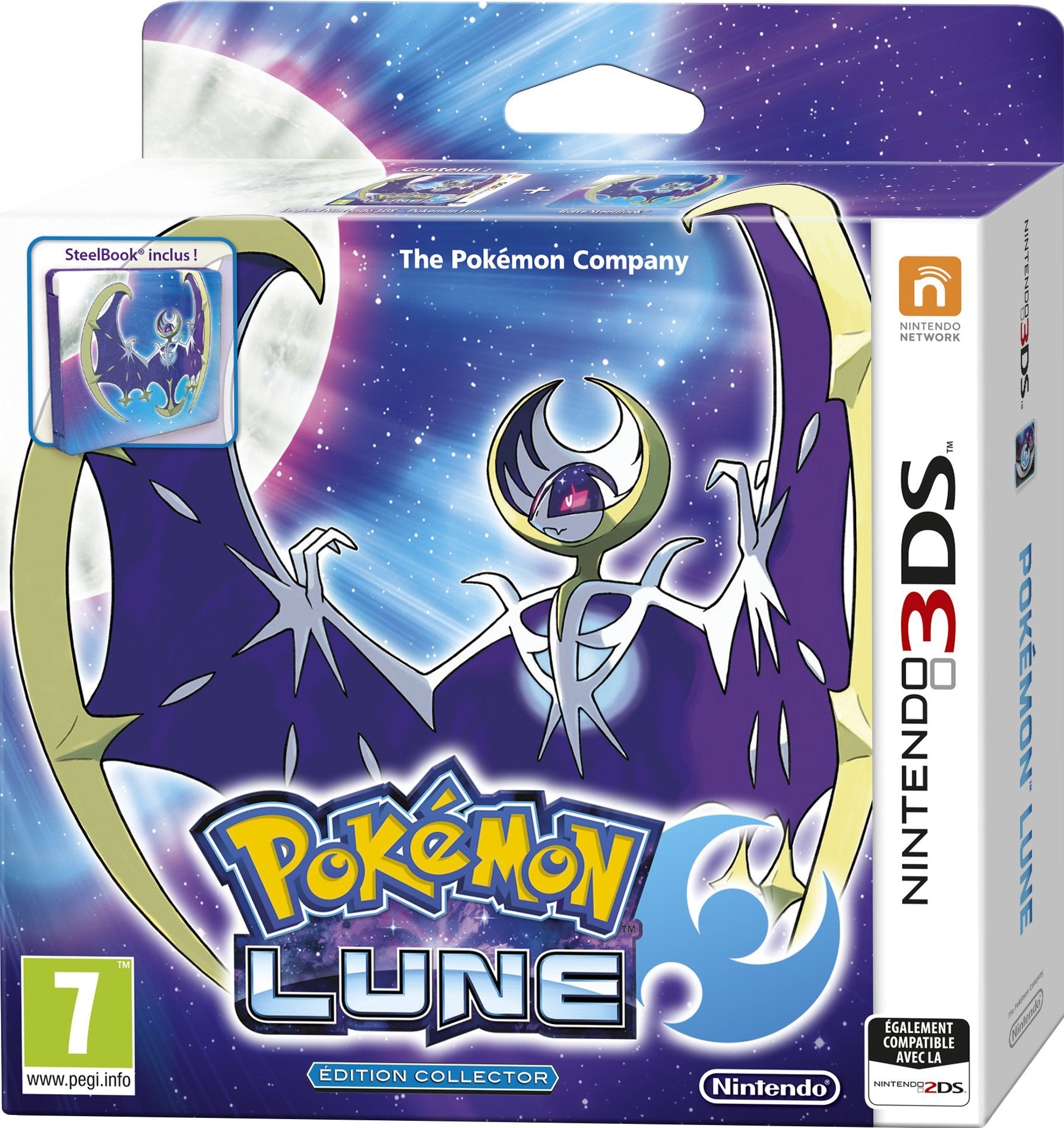 Pokémon : Lune - édition fan (Jeu + Steelbook) - édition limitée game