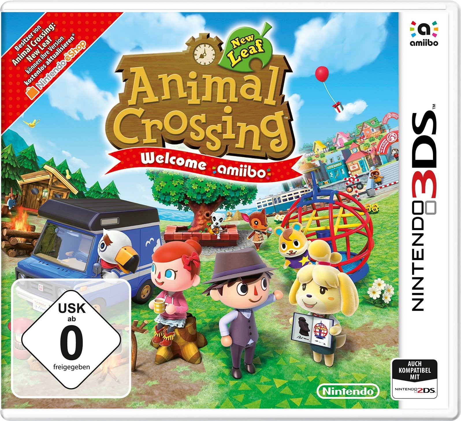 3DS Animal Crossing: New Leaf - Welcome amiibo game