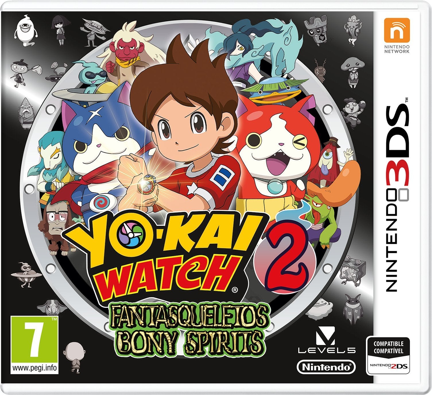 Nintendo Yo-kai Watch 2 Fantasqueletos Bony Spirits 3ds Game One Size PC