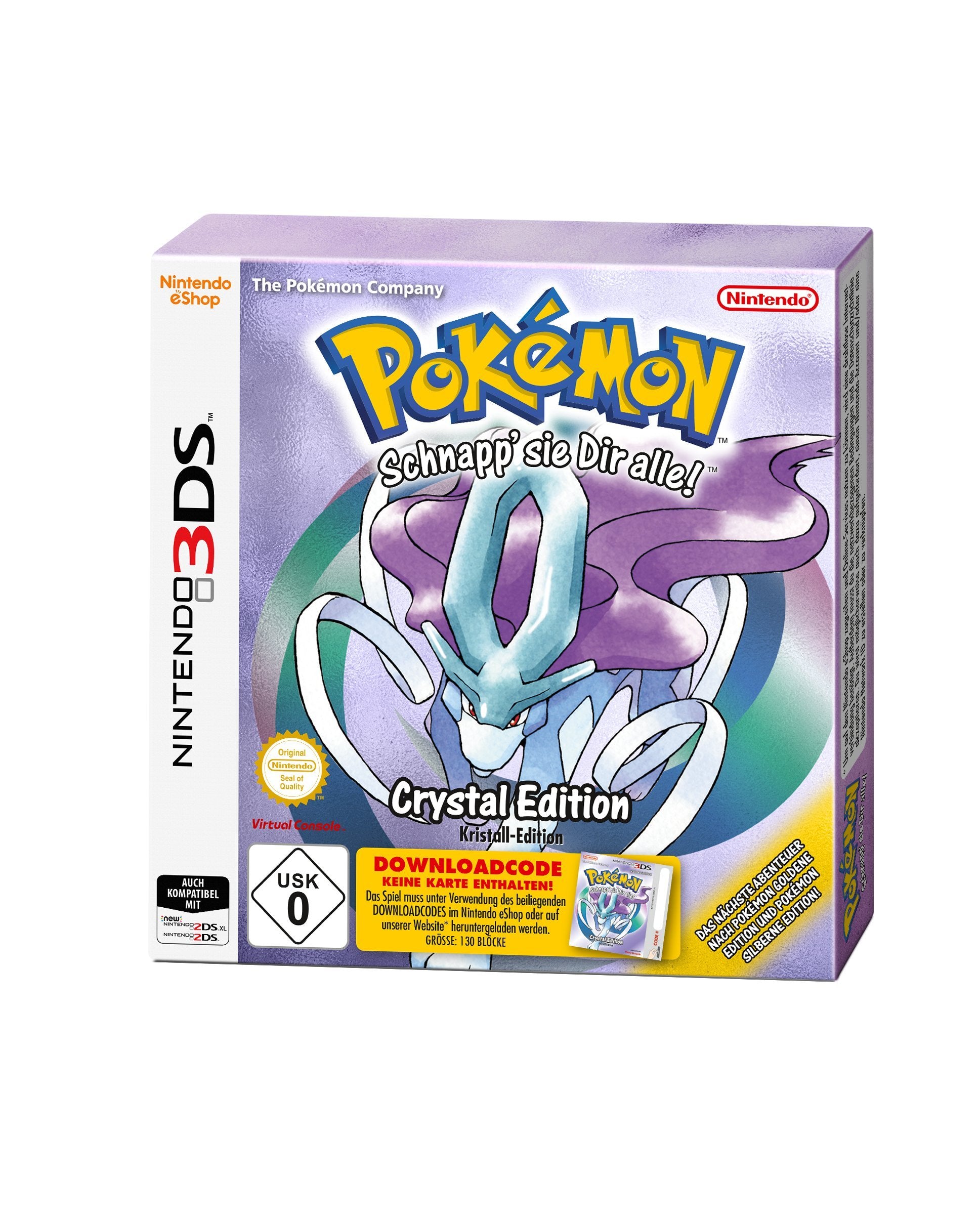 3DS Pokémon Kristall-Edition Nintendo DS
