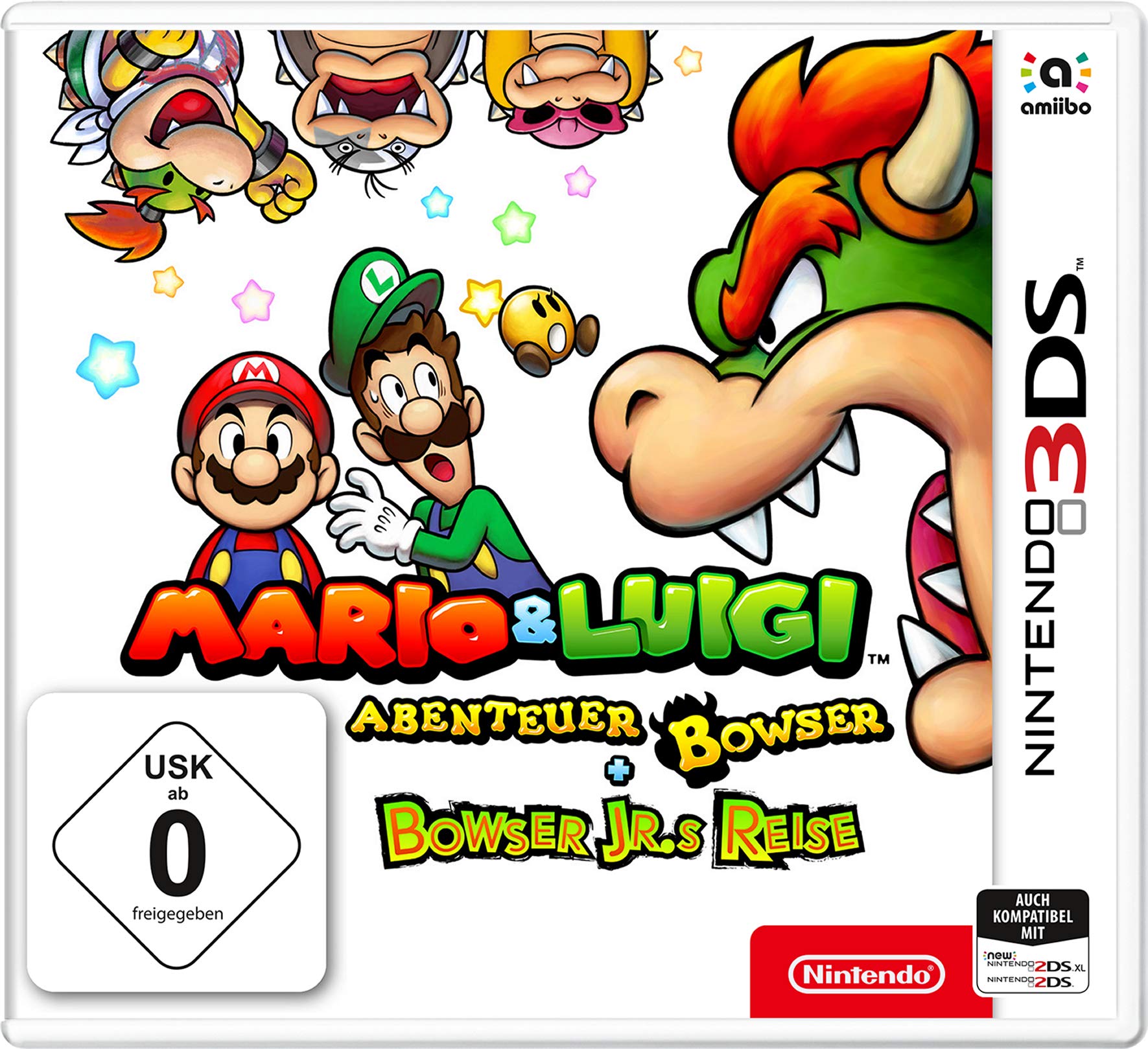 Mario & Luigi: Abenteuer Bowser + Bowser Jr.s Reise - Nintendo DS