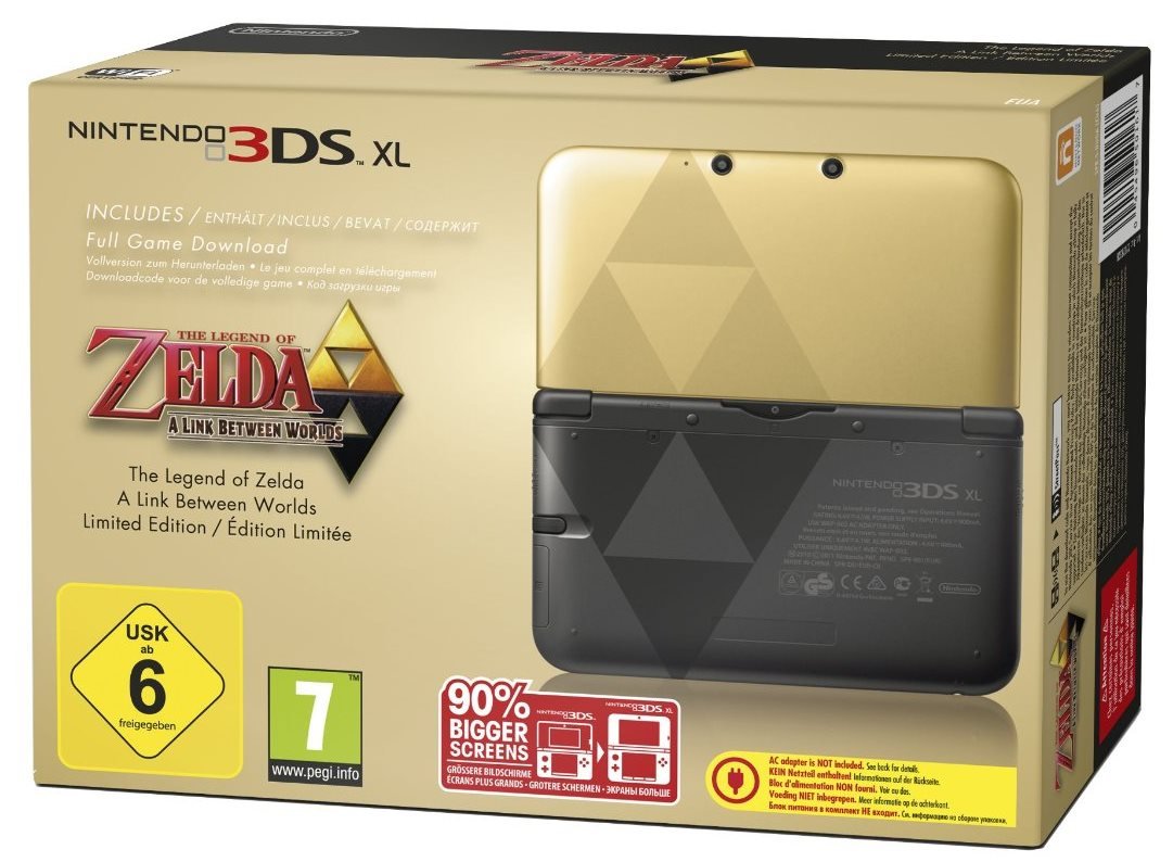Console Nintendo 3DS XL + The Legend of Zelda : A Link Between Worlds game
