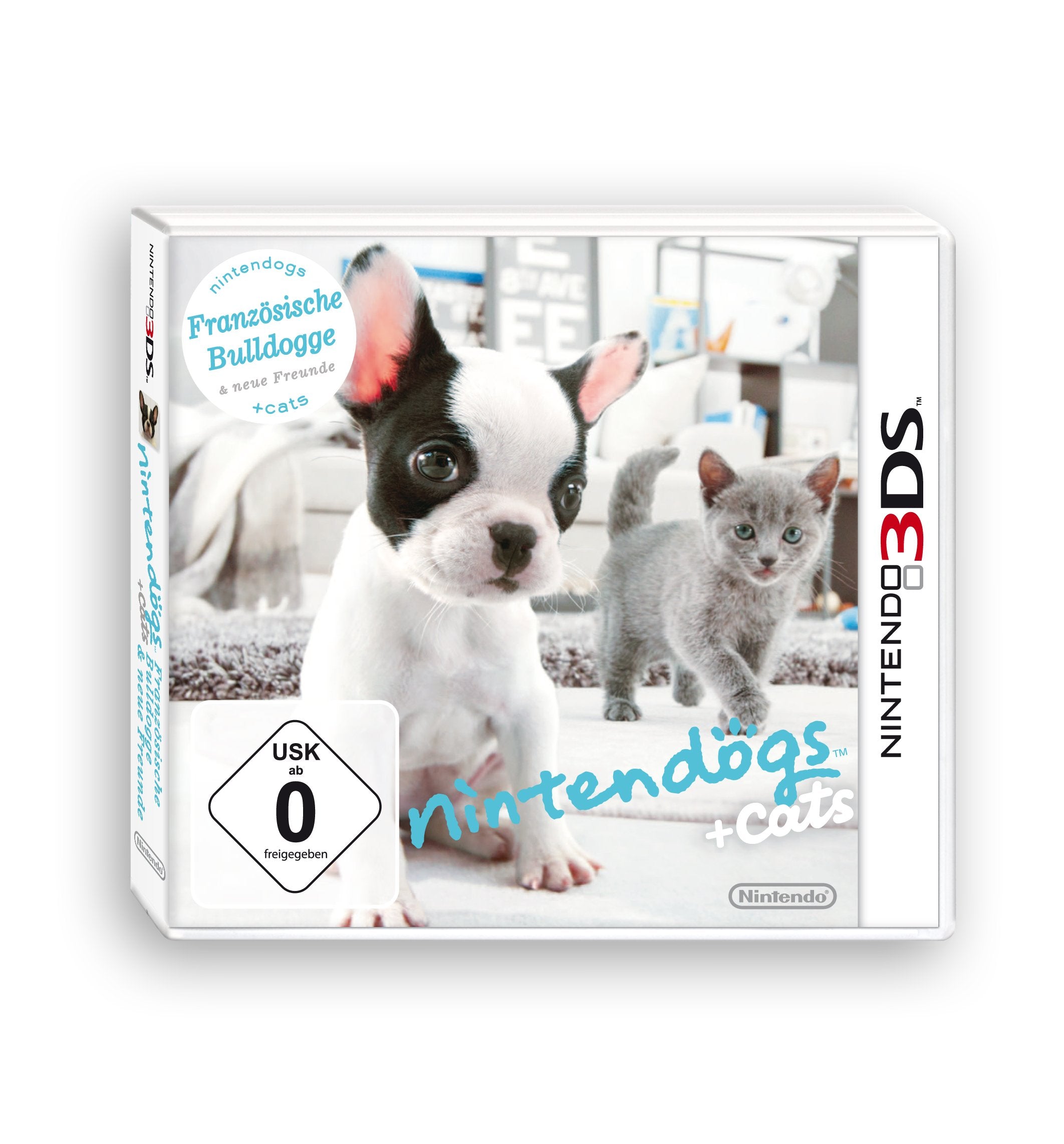Nintendogs + Cats: Französische Bulldogge & Neue Freunde Nintendo DS