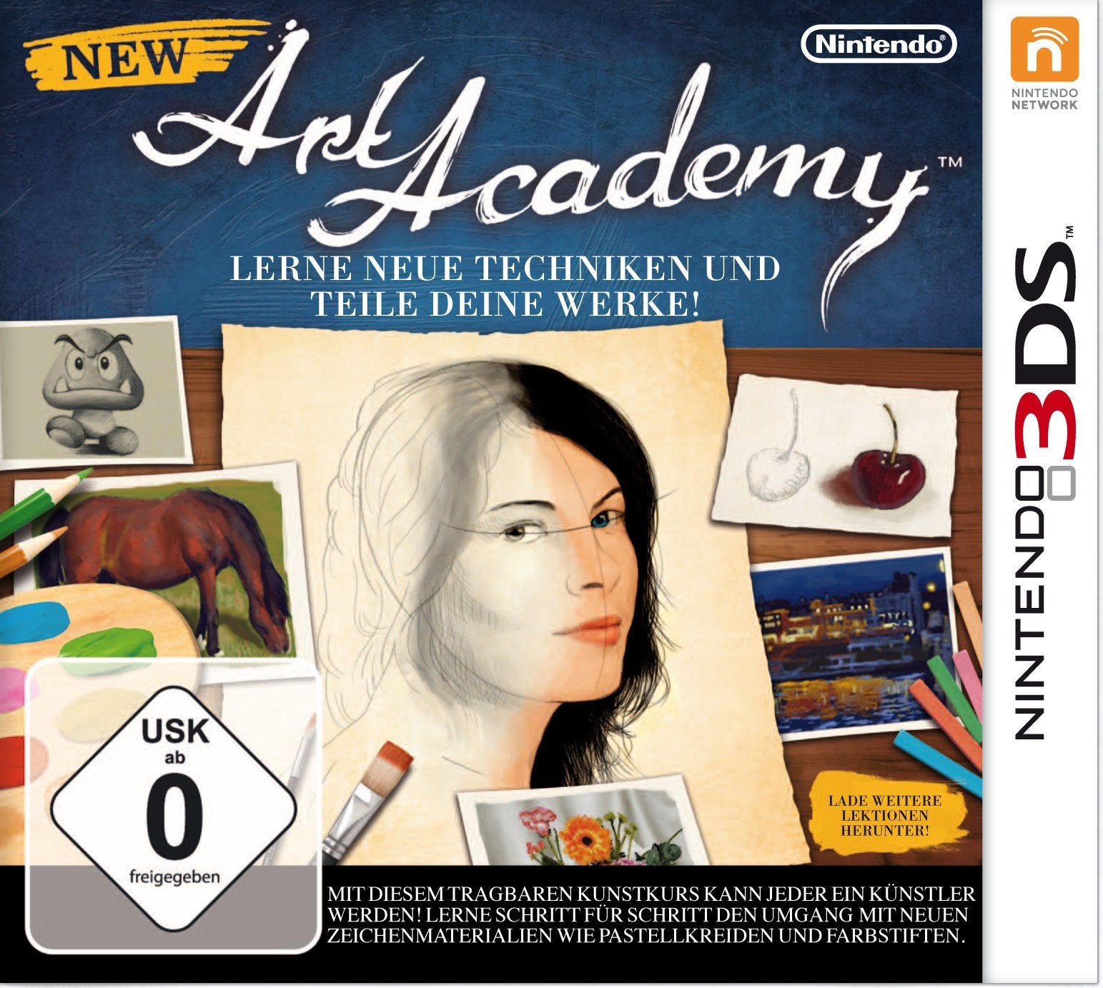 New Art Academy: Lerne neue Techniken und teile Deine Werke Nintendo DS