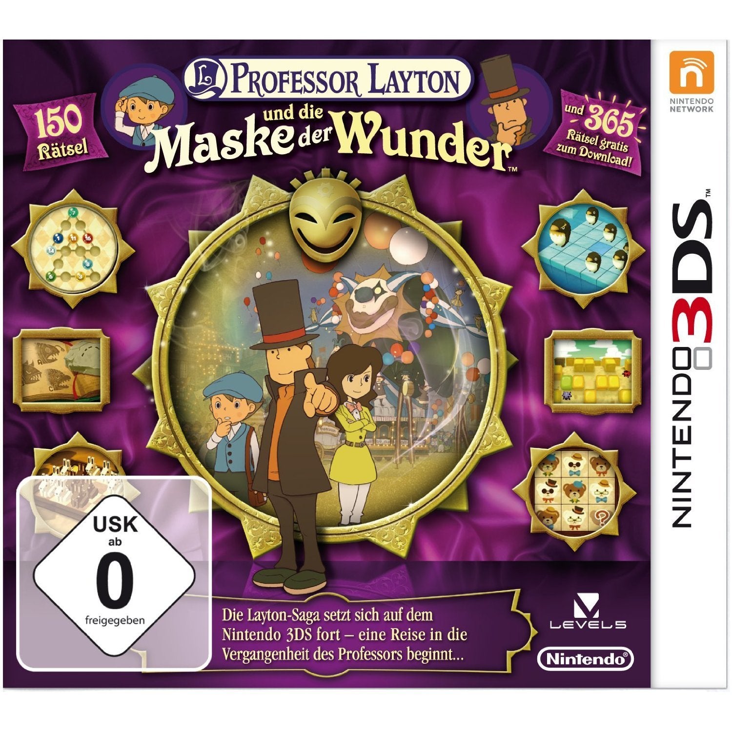 Professor Layton und die Maske der Wunder Nintendo DS