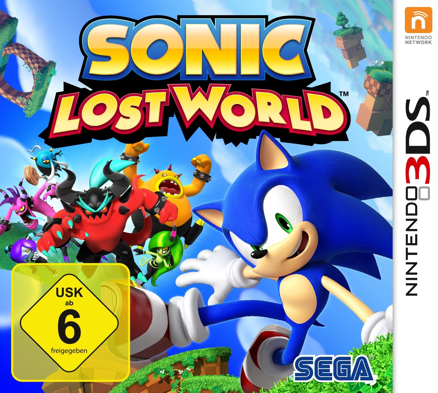 3DS Sonic Lost World Nintendo DS