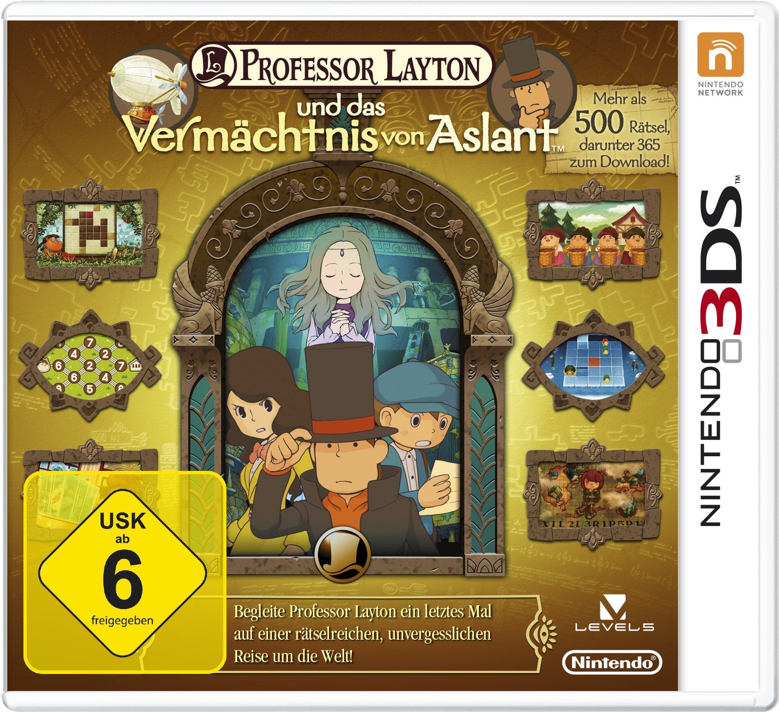 Professor Layton und das Vermächtnis von Aslant - Nintendo DS